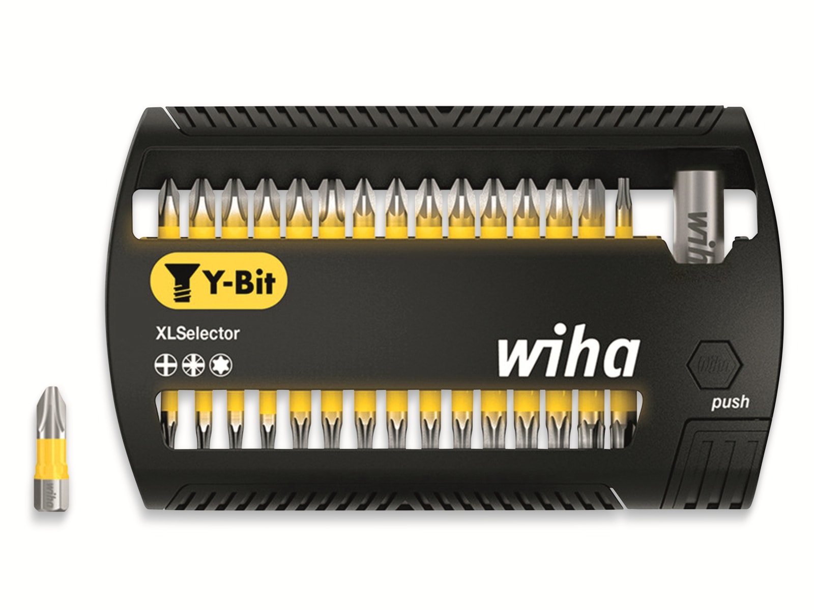 WIHA Bit-Set XLSelector, Y-Bit, 32-tlg. PH, PZ, TX, 25mm