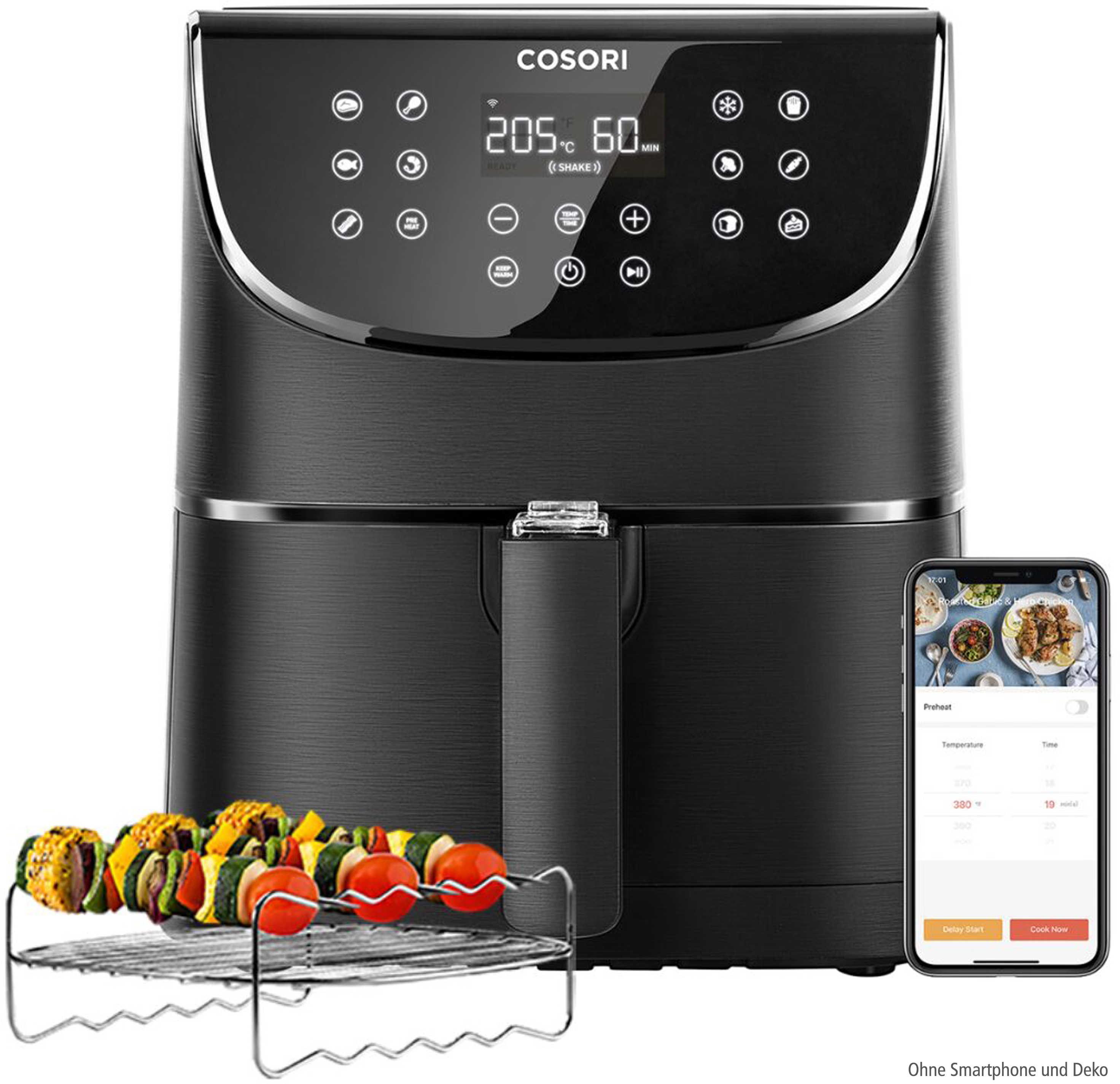 COSORI Heißluftfritteuse Smart Chef Edition CS158-AF-RXB