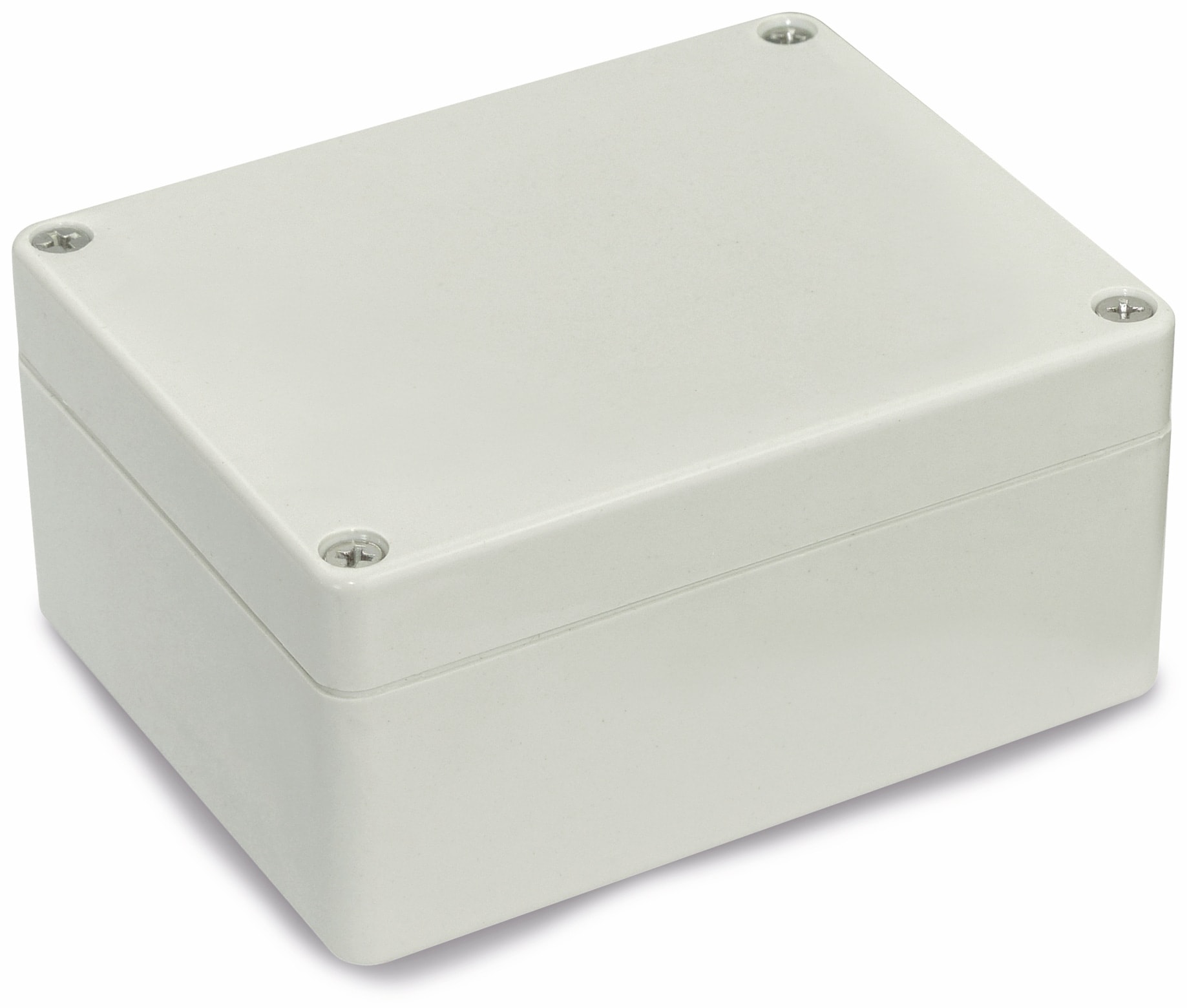 Modulgehäuse ABS, 115x90x55 mm, IP65, lichtgrau Modulgehäuse ABS, 115x90x55 mm, IP65, lichtgrau