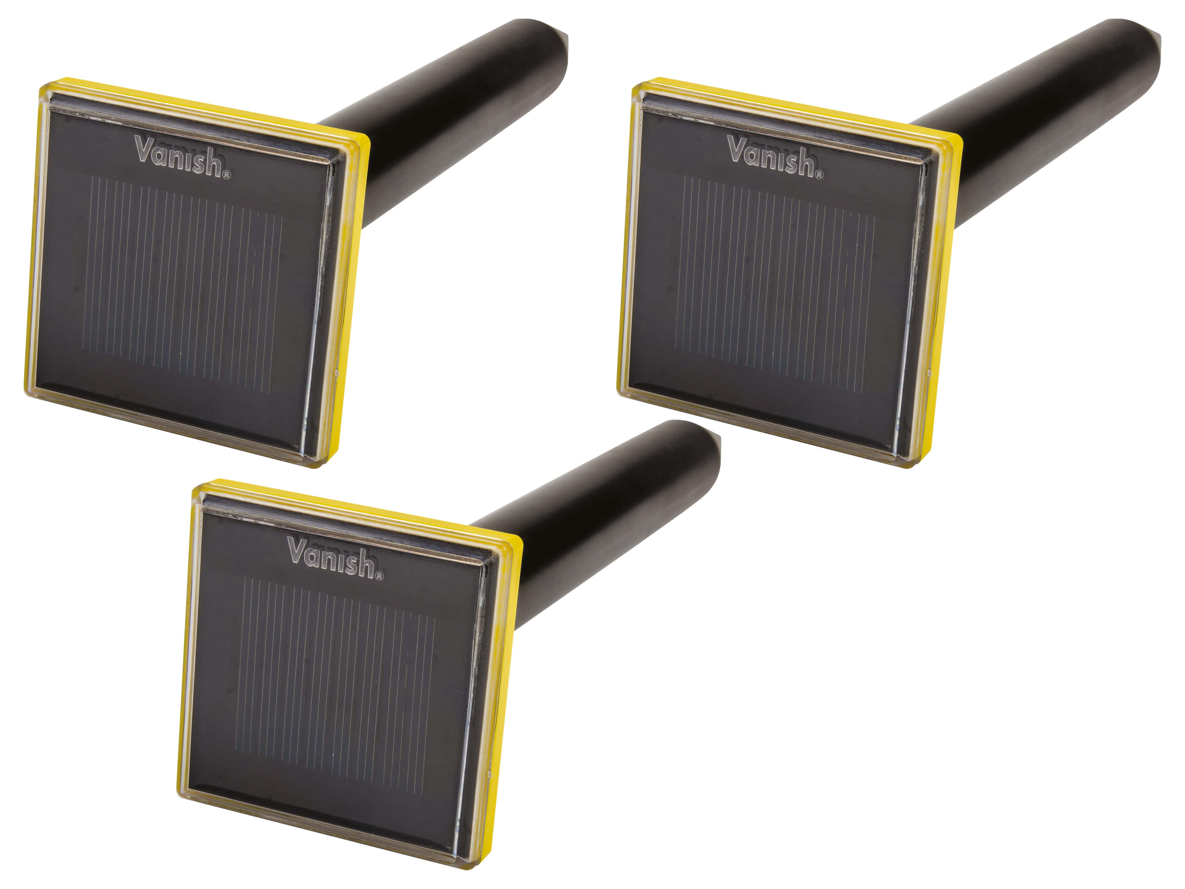 VANISH Solar-Maulwurfvertreiber MVT-2, 3 Stück VANISH Solar-Maulwurfvertreiber MVT-2, 3 Stück
