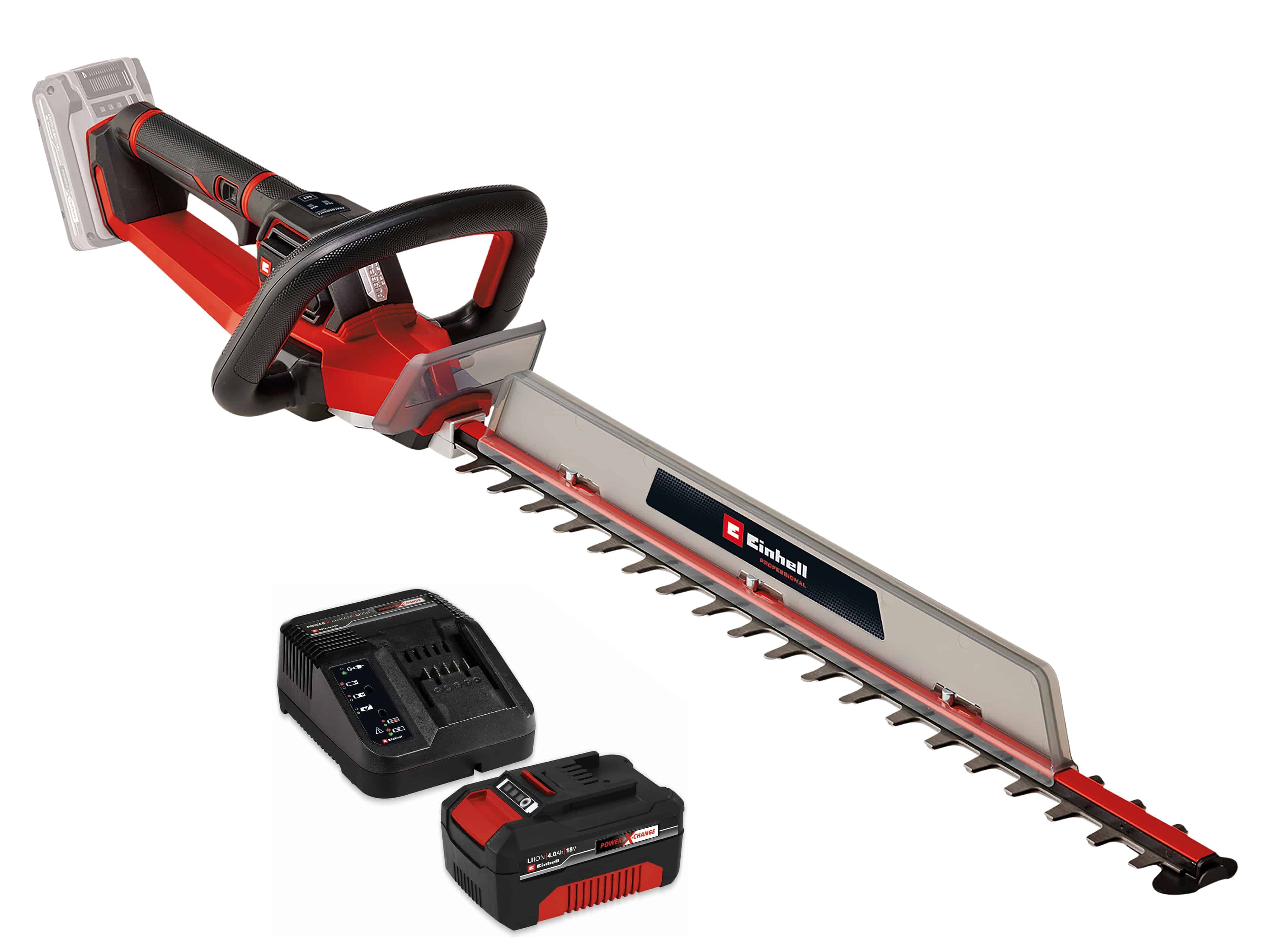 EINHELL PROFESSIONAL Akku-Heckenschere GP-CH 18/61 Li BL Kit (1x 4,0 Ah)