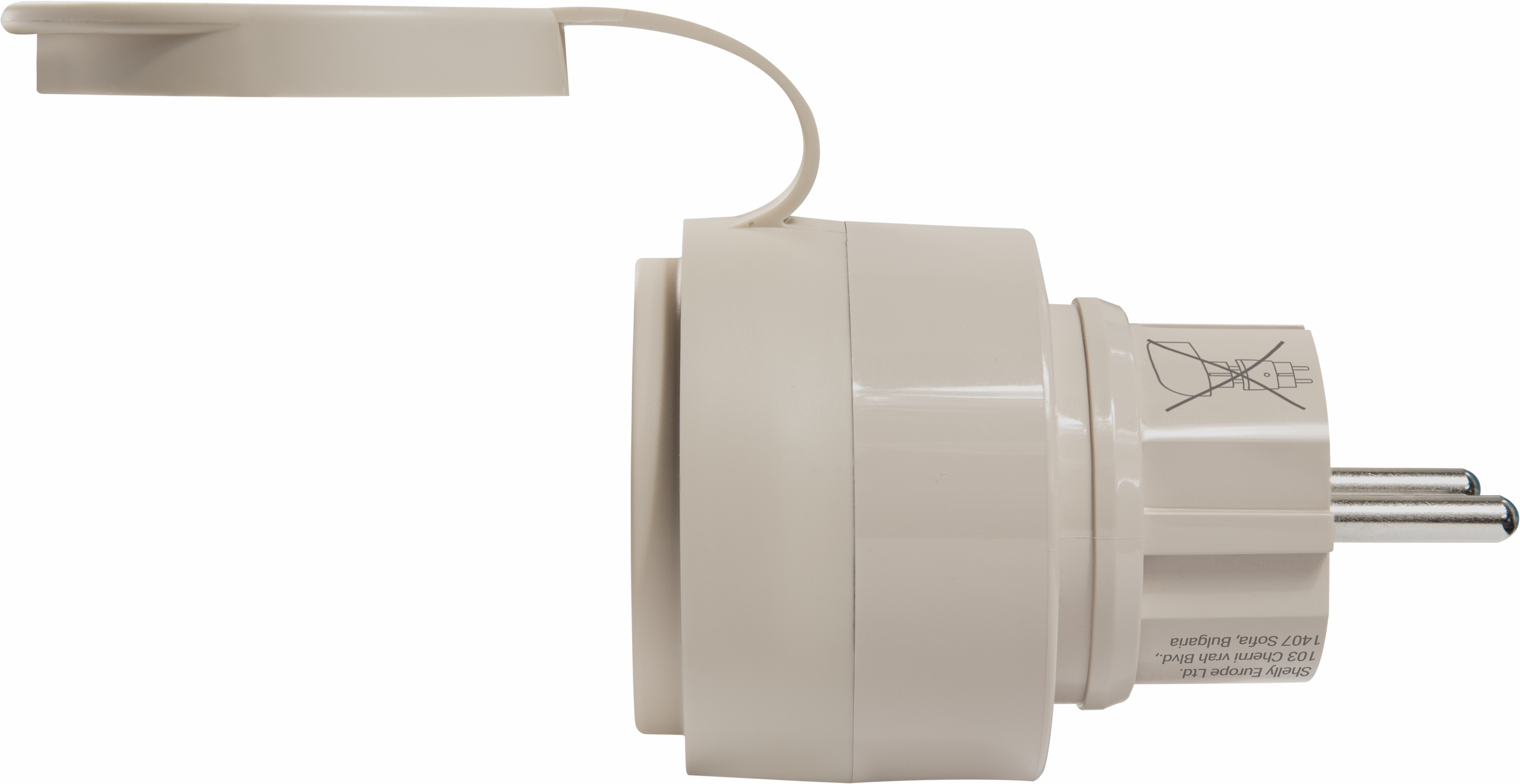 SHELLY WLAN-Steckdose Plug S Gen3, Outdoor, Matter, 3 Stück