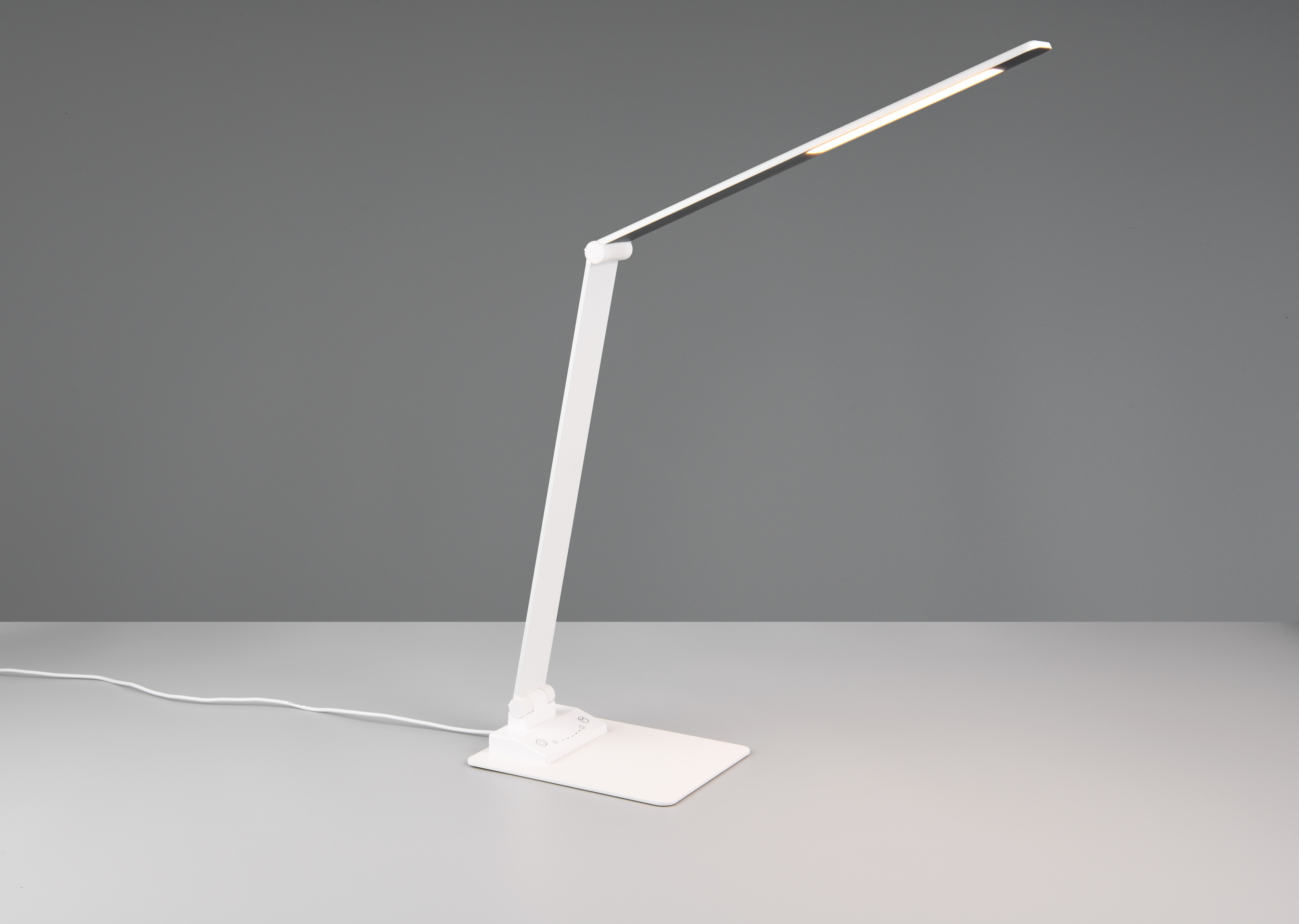 TRIO LED-Tischleuchte Travis 545310131 weiß, 6,5 W, 650 lm, CCT