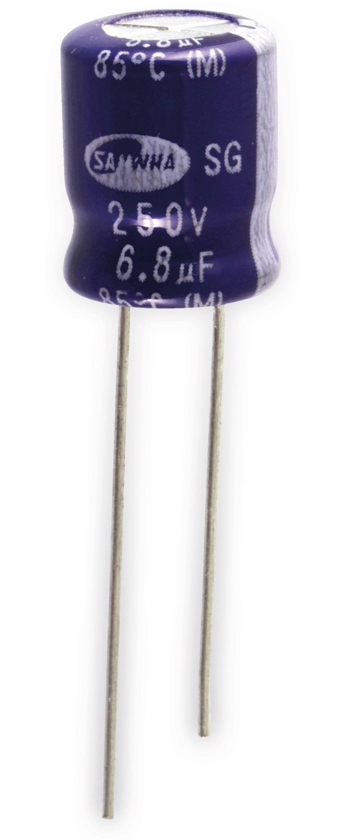 Elko 6,8µF, 250V, radial Elko, hochvolt