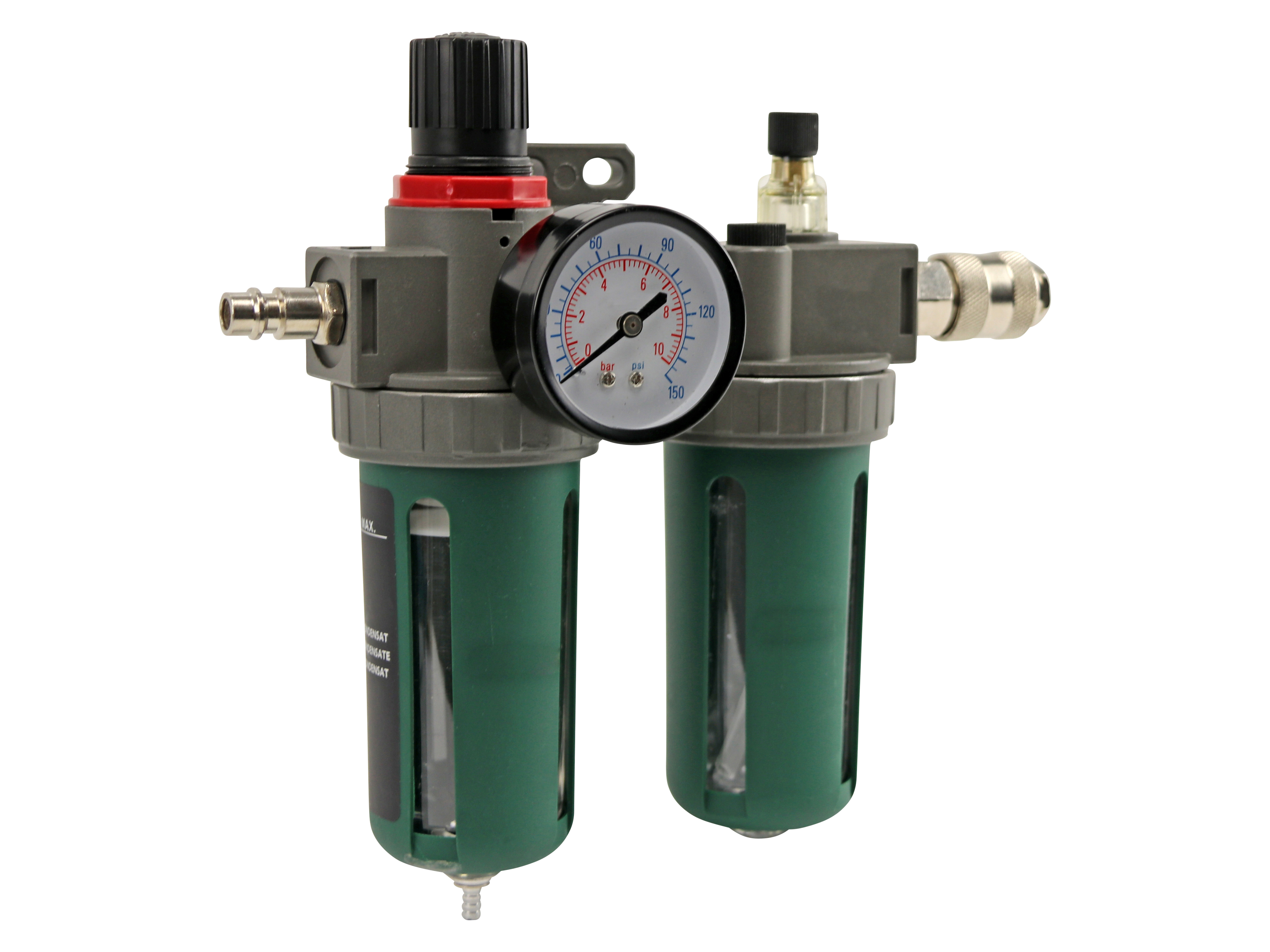 Druckluft-Wartungseinheit, 8 bar, 1/4"