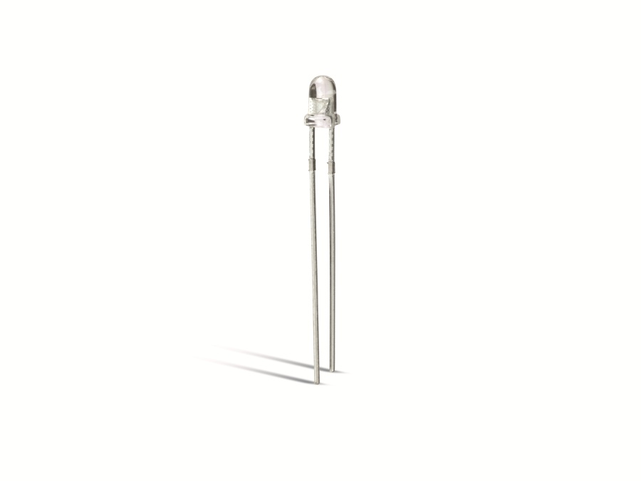EVERSTAR LEDs ESL-R3040AYCN099, gelb, 3 mm, 2 V/30 mA, 3500 mcd, 10 Stück EVERSTAR LEDs ESL-R3040AYCN099, gelb, 3 mm, 10 Stück