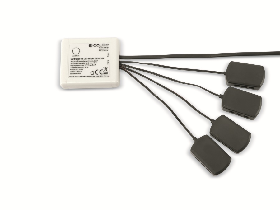 DAYLITE Controller für DLS-Leuchten Stecksystem mit 24-fach Verteiler DAYLITE Controller für DLS-Leuchten Stecksystem mit 24-fach Verteiler