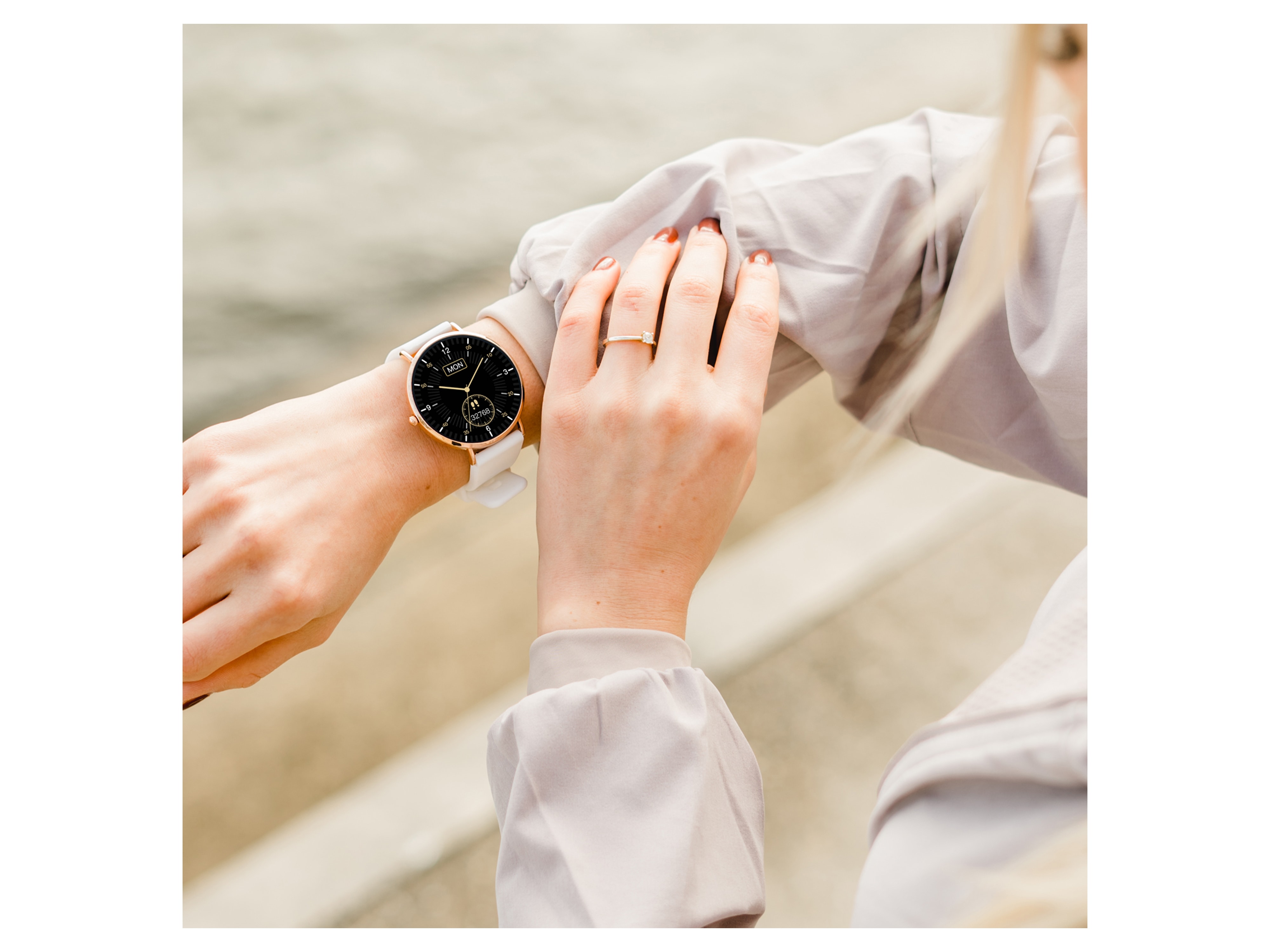XCOAST Smartwatch Siona 2 polar white XCOAST Smartwatch Siona 2 polar white