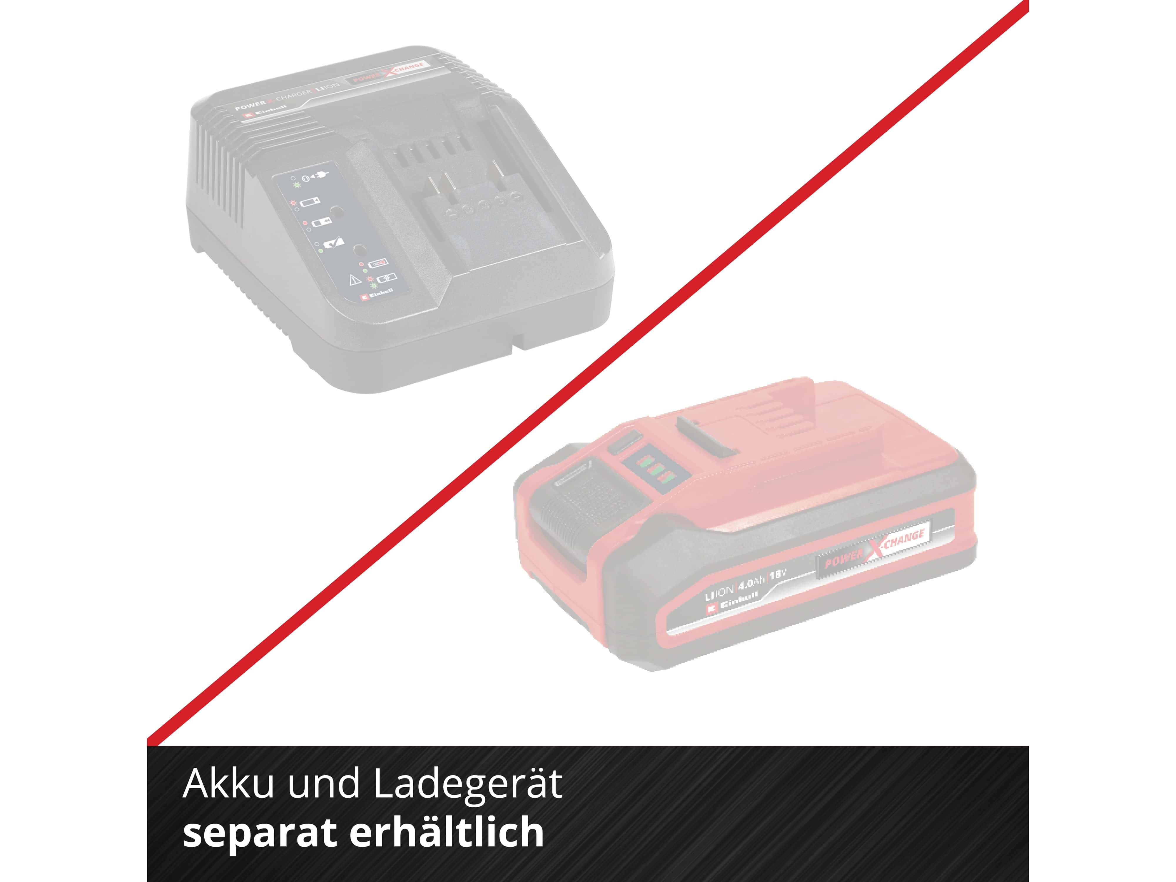EINHELL Akku-Heckenschere GC-CH 18/40 Li, Solo EINHELL Akku-Heckenschere GC-CH 18/40 Li, Solo
