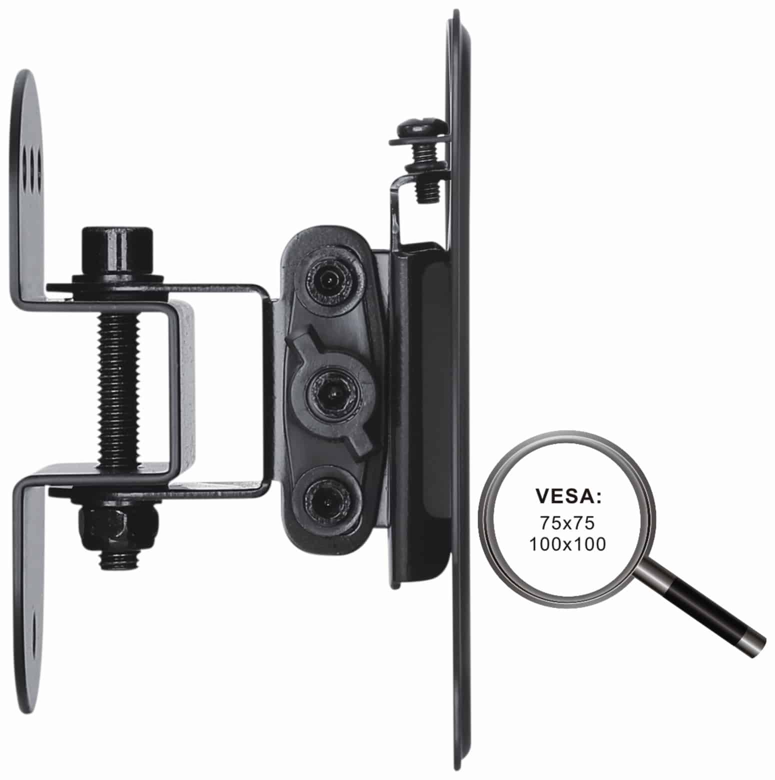 PUREMOUNTS TV-Wandhalter PM-FM10-100, VESA 100x100mm PUREMOUNTS TV-Wandhalter PM-FM10-100, VESA 100x100mm