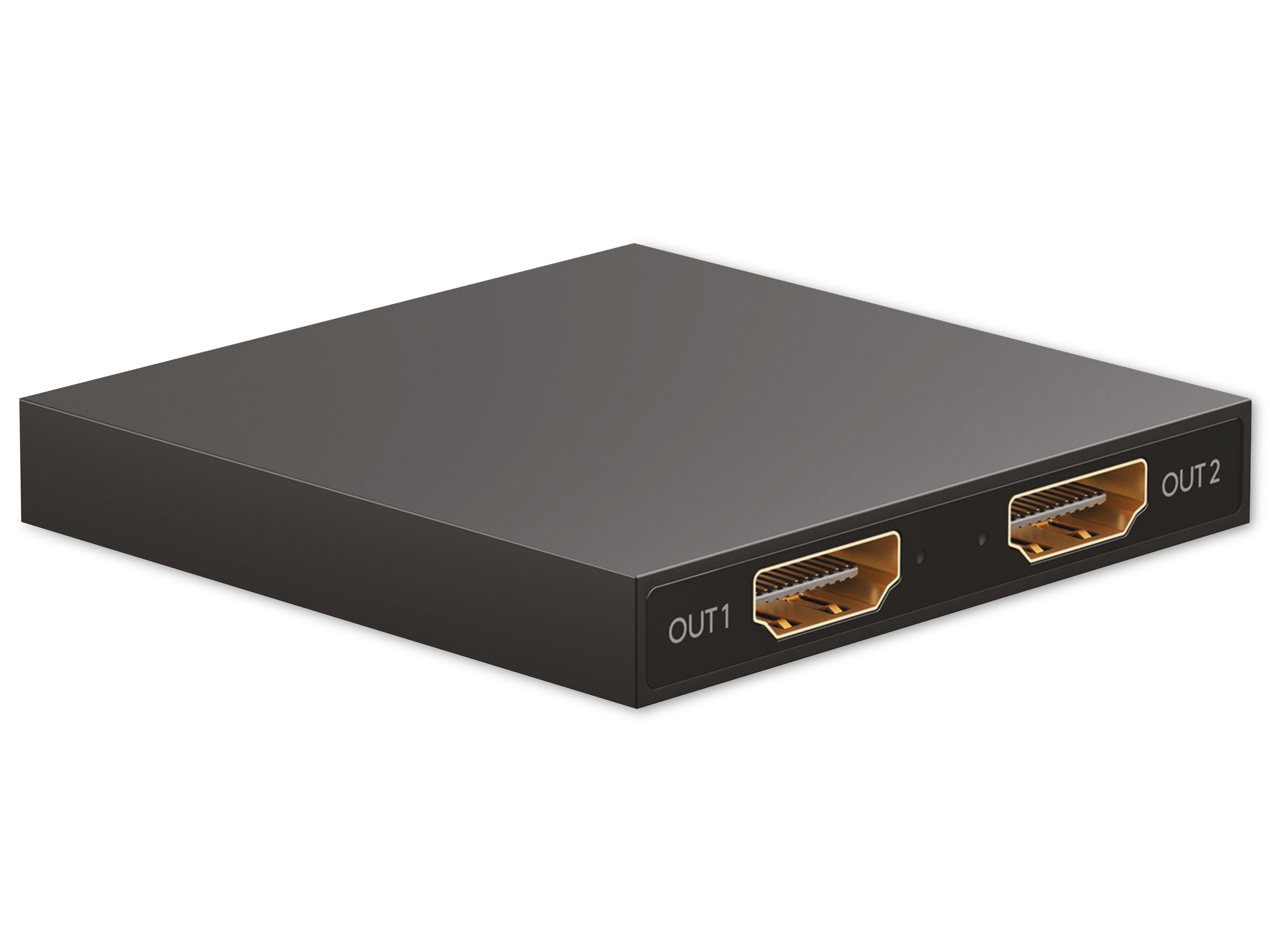 GOOBAY HDMI-Splitter 1 auf 2, 4K, 30 Hz