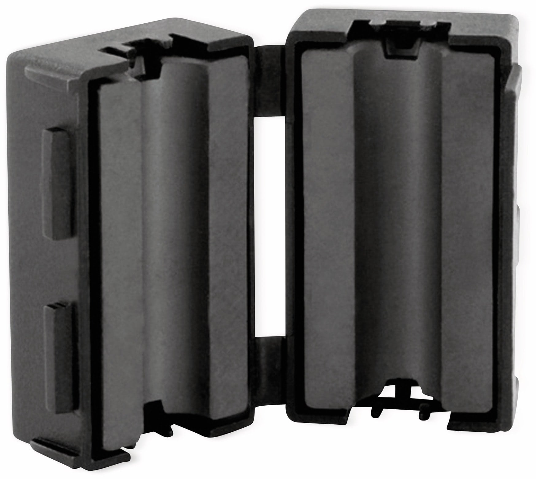 Klappferrit, Entstörfilter RF75 200 Ω für Kabeldurchmesser 6,5 mm (Max.) Klappferrit, Entstörfilter RF75 200 Ω für Kabeldurchmesser 6,5 mm (Max.)