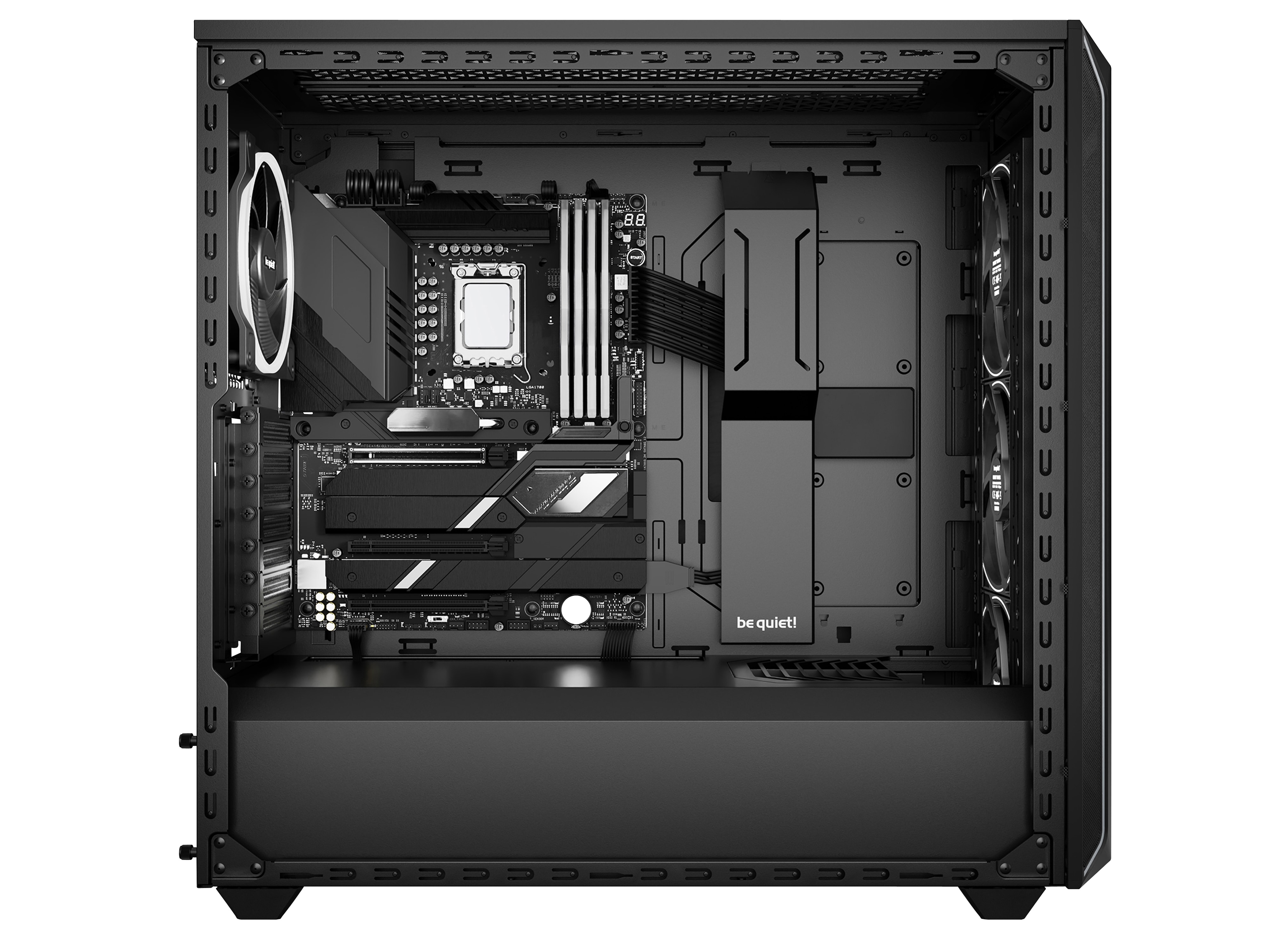 BE QUIET! Midi Tower Shadow Base 800 FX black BE QUIET! Midi Tower Shadow Base 800 FX black