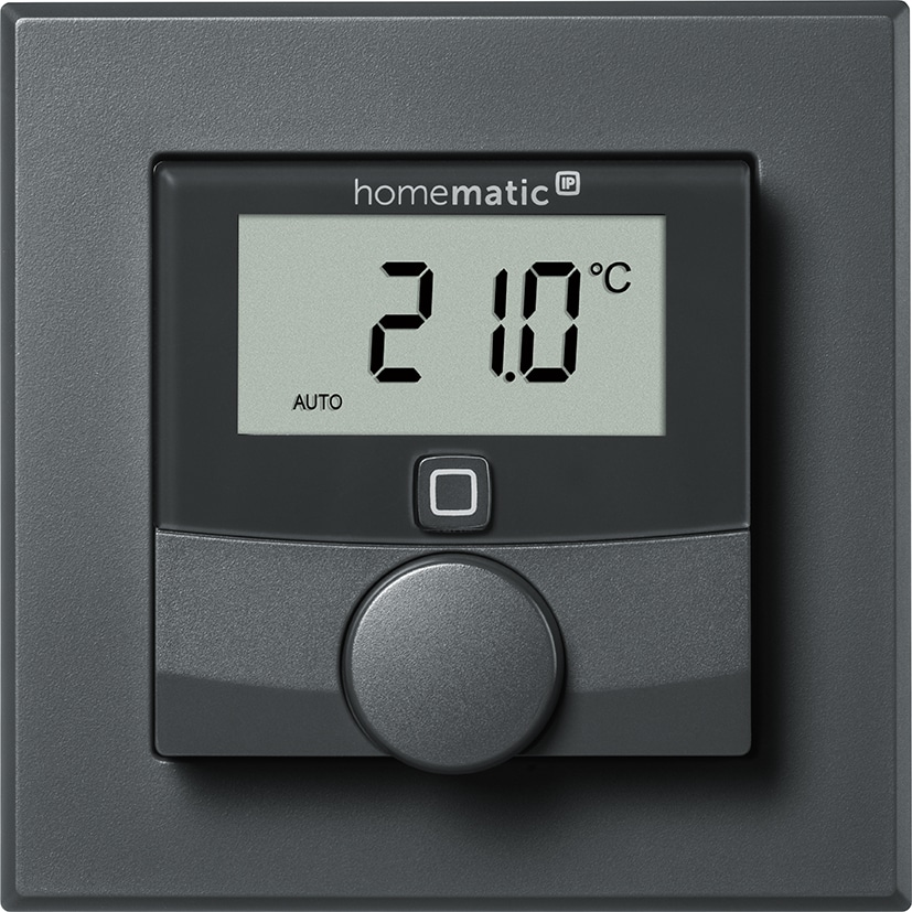 HOMEMATIC IP 159928A0, Wandthermostat mit Schaltausgang, anthrazit