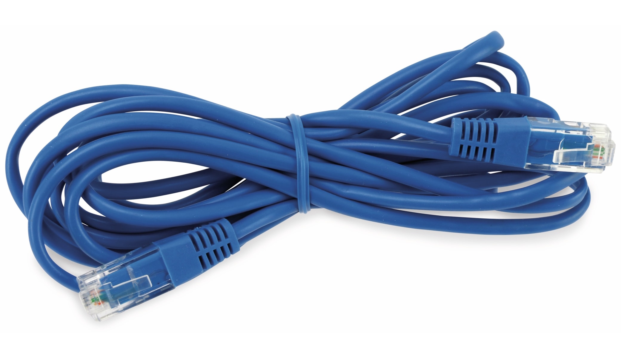 Anschlusskabel, RJ45, 8P4C, 3m , blau Anschlusskabel, RJ45, 8P4C, 3m , blau