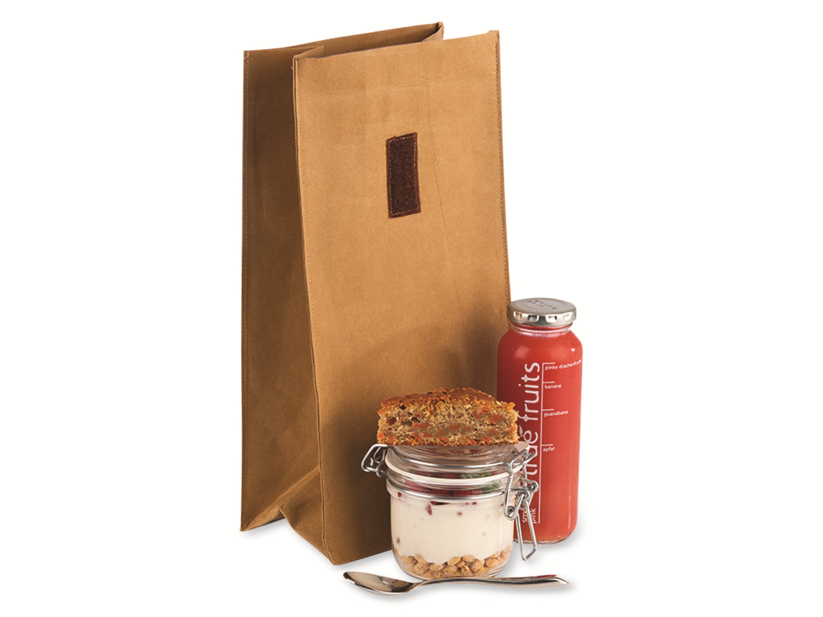 APS GERMANY Lunchbag-Set APS, 16x10 cm, H: 32 cm, 70% Naturfaser, 30% Kunstharz, 2 Stück