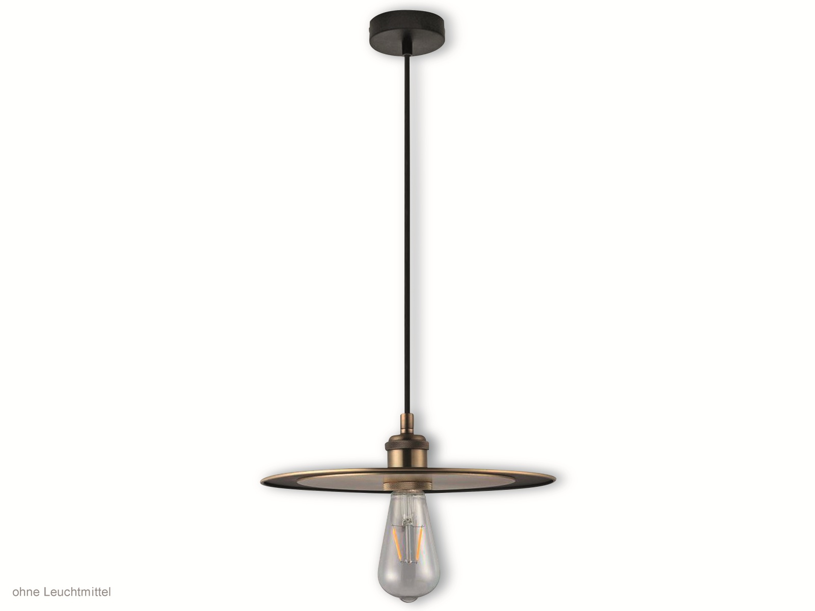 V-TAC Pendelleuchte VT-7777-RG (3751) RoseGold, rund, E27, 100cm