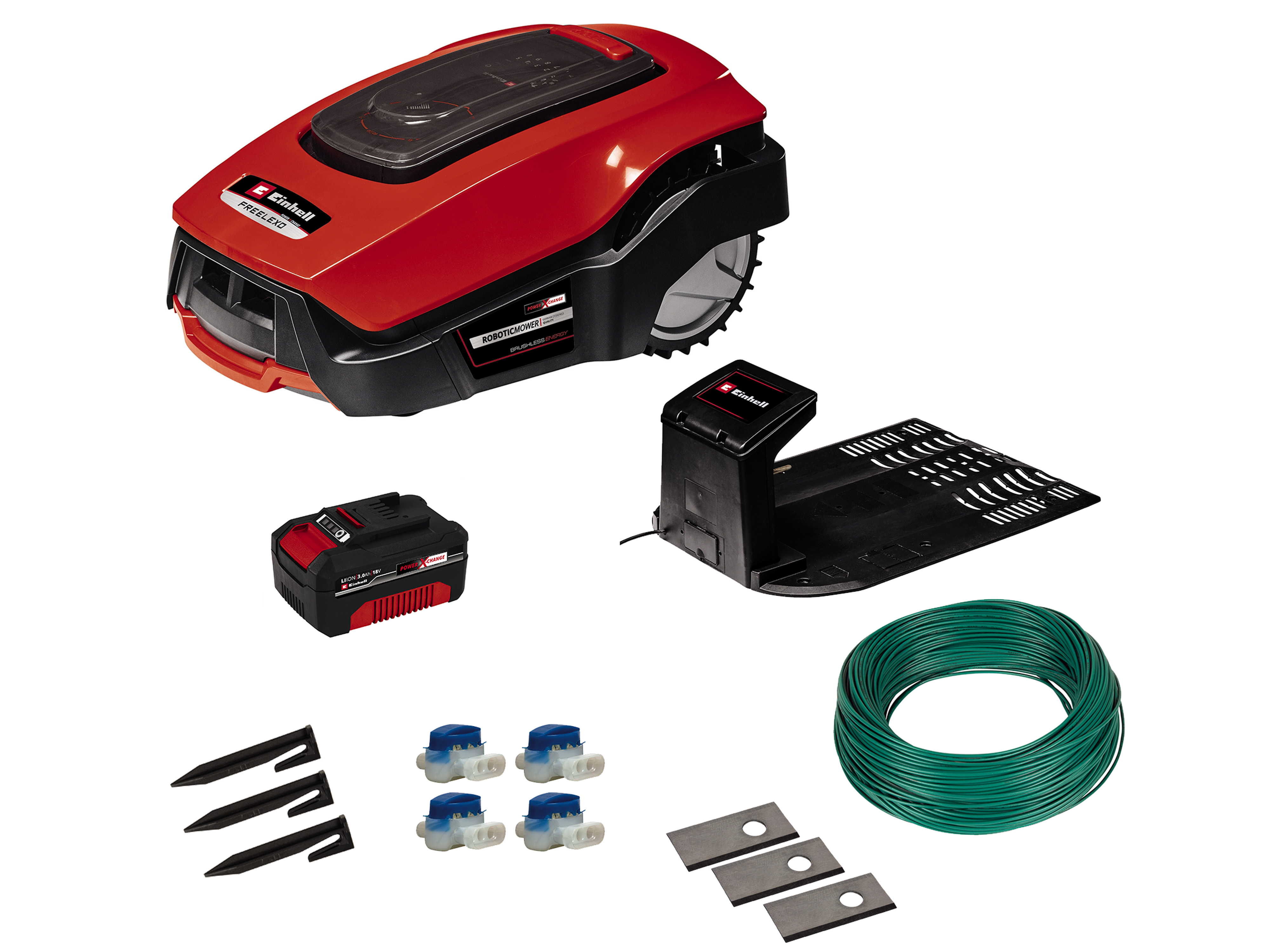 EINHELL Mähroboter FREELEXO + LCD Kit 900