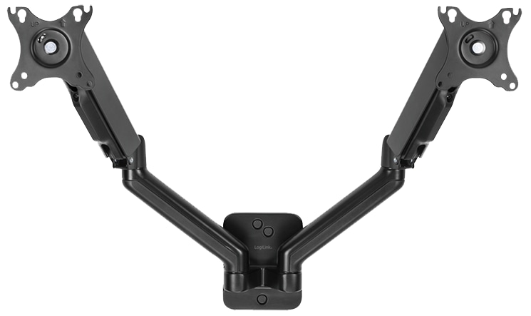 LOGILINK Monitorwandhalterung BP0146 2fach, 17-32, Gasdruckfeder LOGILINK Monitorwandhalterung BP0146 2fach, 17-32, Gasdruckfeder