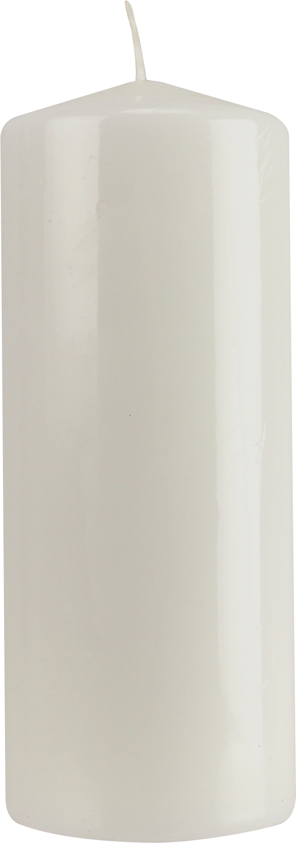 WIEDEMANN Stumpenkerze weiß, 200x80 mm