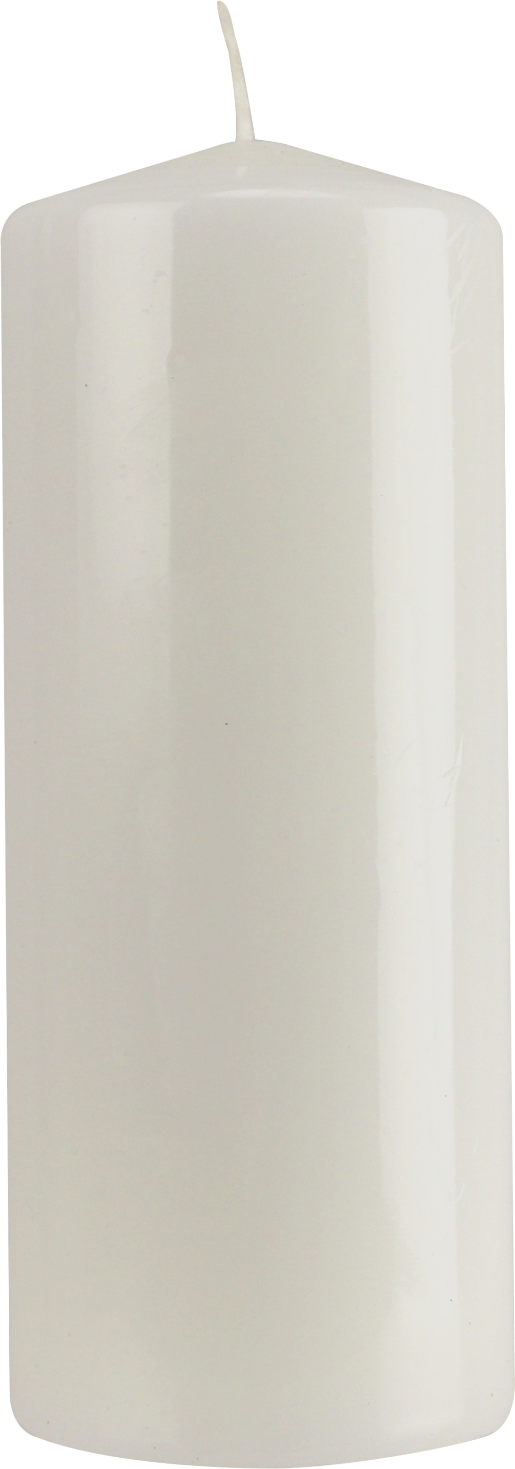 WIEDEMANN Stumpenkerze weiß, 200x80 mm WIEDEMANN Stumpenkerze weiß, 200x80 mm