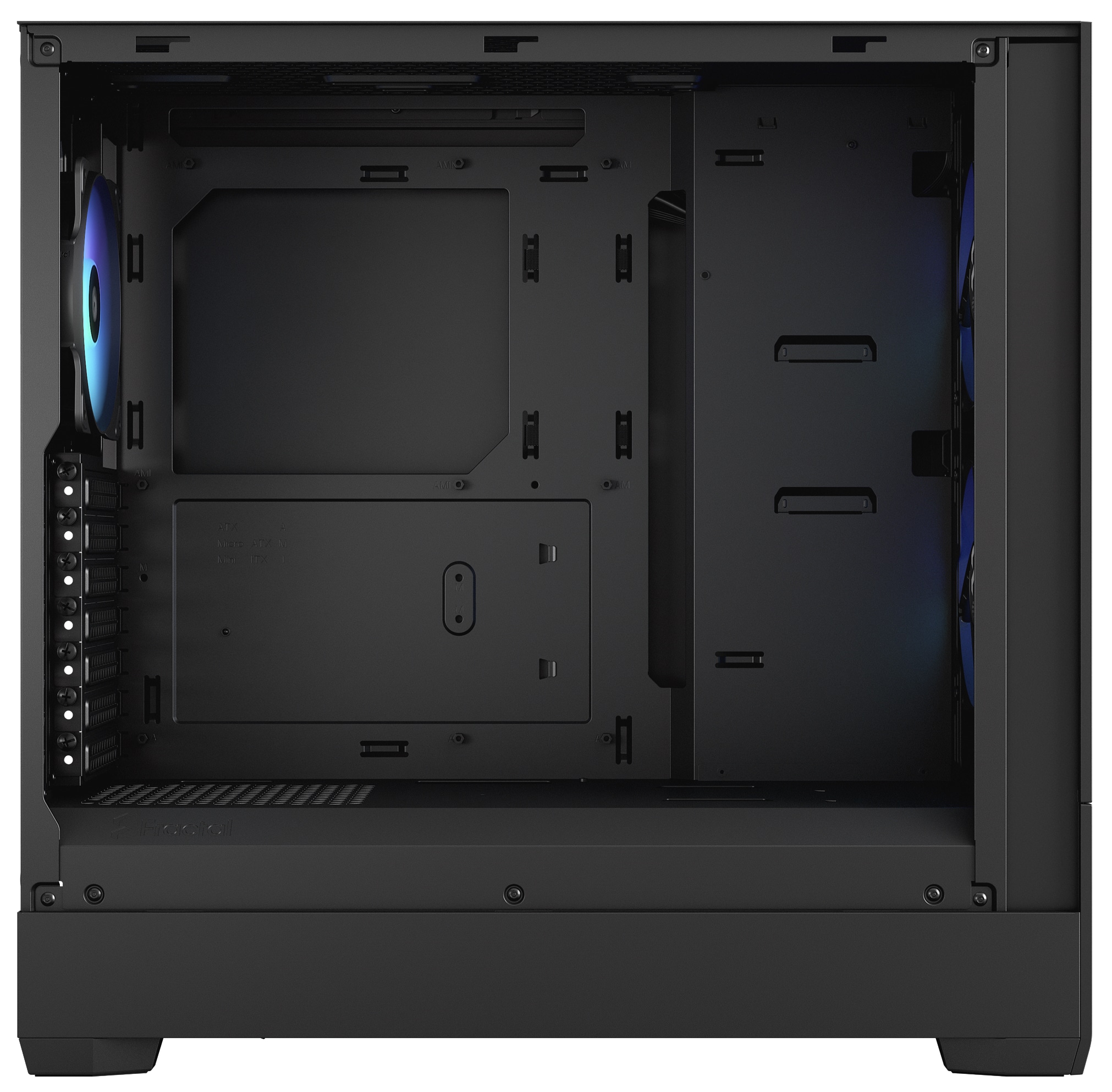 FRACTAL Midi Tower Design Pop Air RGB schwarz TG Clear Tint FRACTAL Midi Tower Design Pop Air RGB schwarz TG Clear Tint
