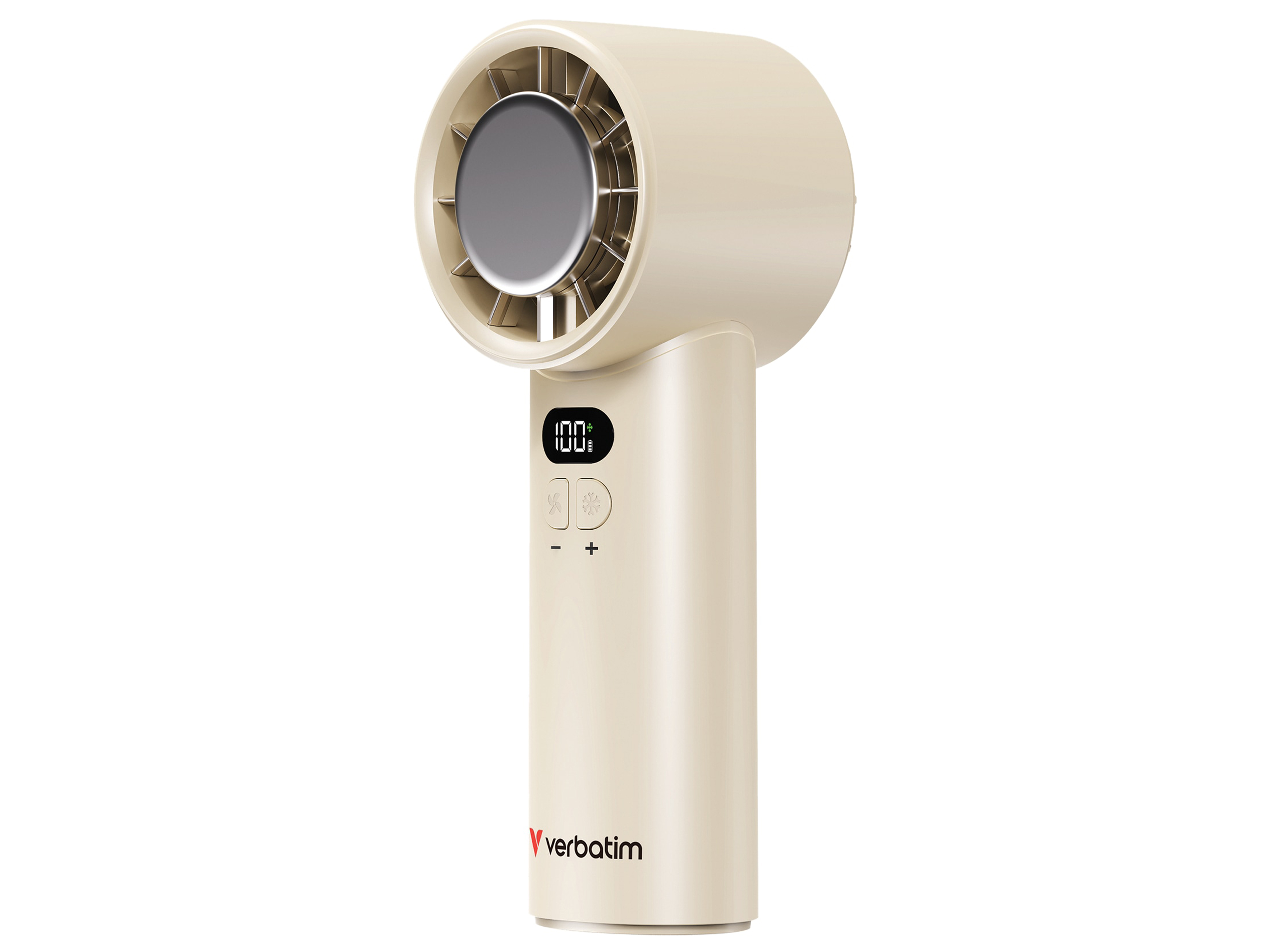 VERBATIM USB-Handventilator Cool'n'Go IceTouch silber/weiss VERBATIM USB-Handventilator Cool'n'Go IceTouch silber/weiss