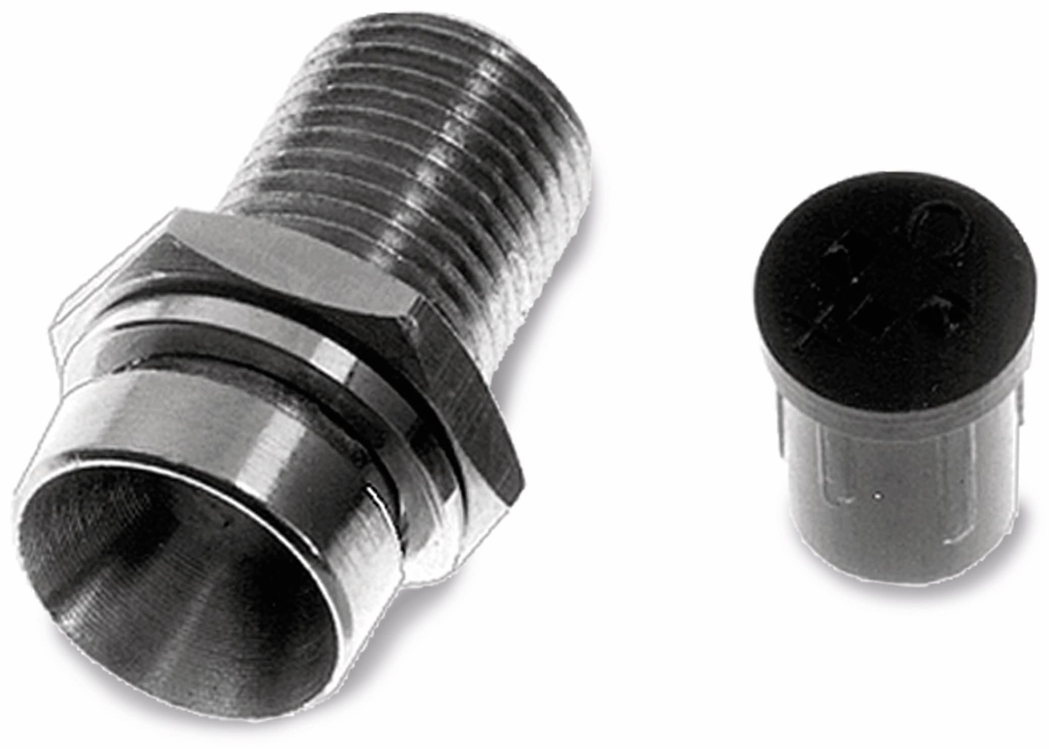 LED Fassung, 3 mm, Nickel, versenkt LED Fassung, 3 mm, Nickel, versenkt