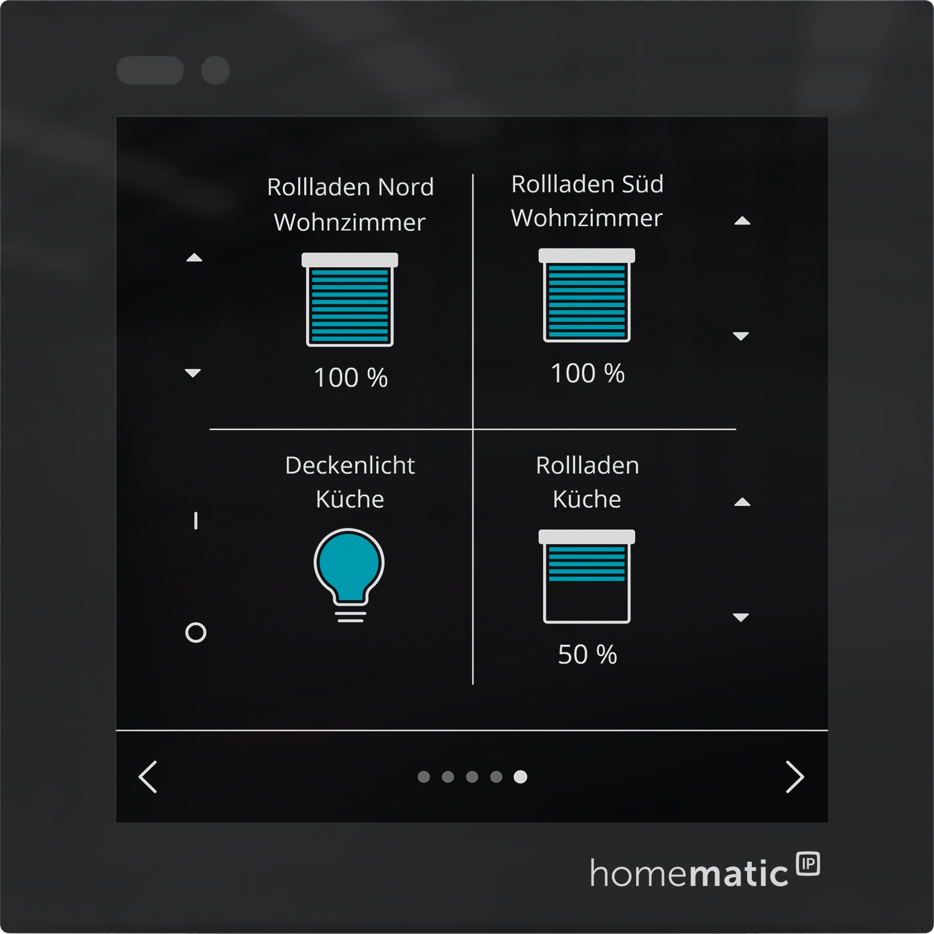 HOMEMATIC IP 161918A0, Glasdisplay HOMEMATIC IP 161918A0, Glasdisplay