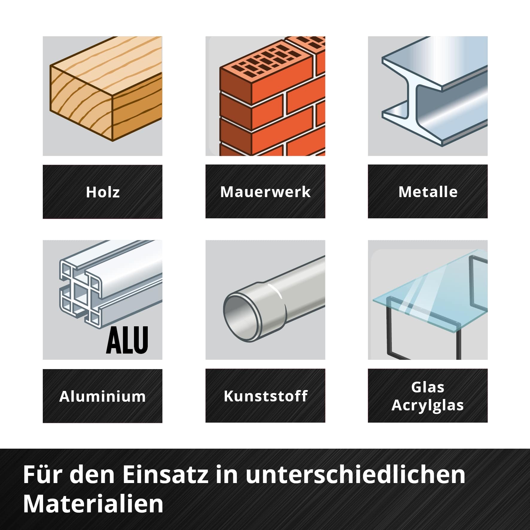 EINHELL Bit-Set, 118953, M-Case, 42-teilig