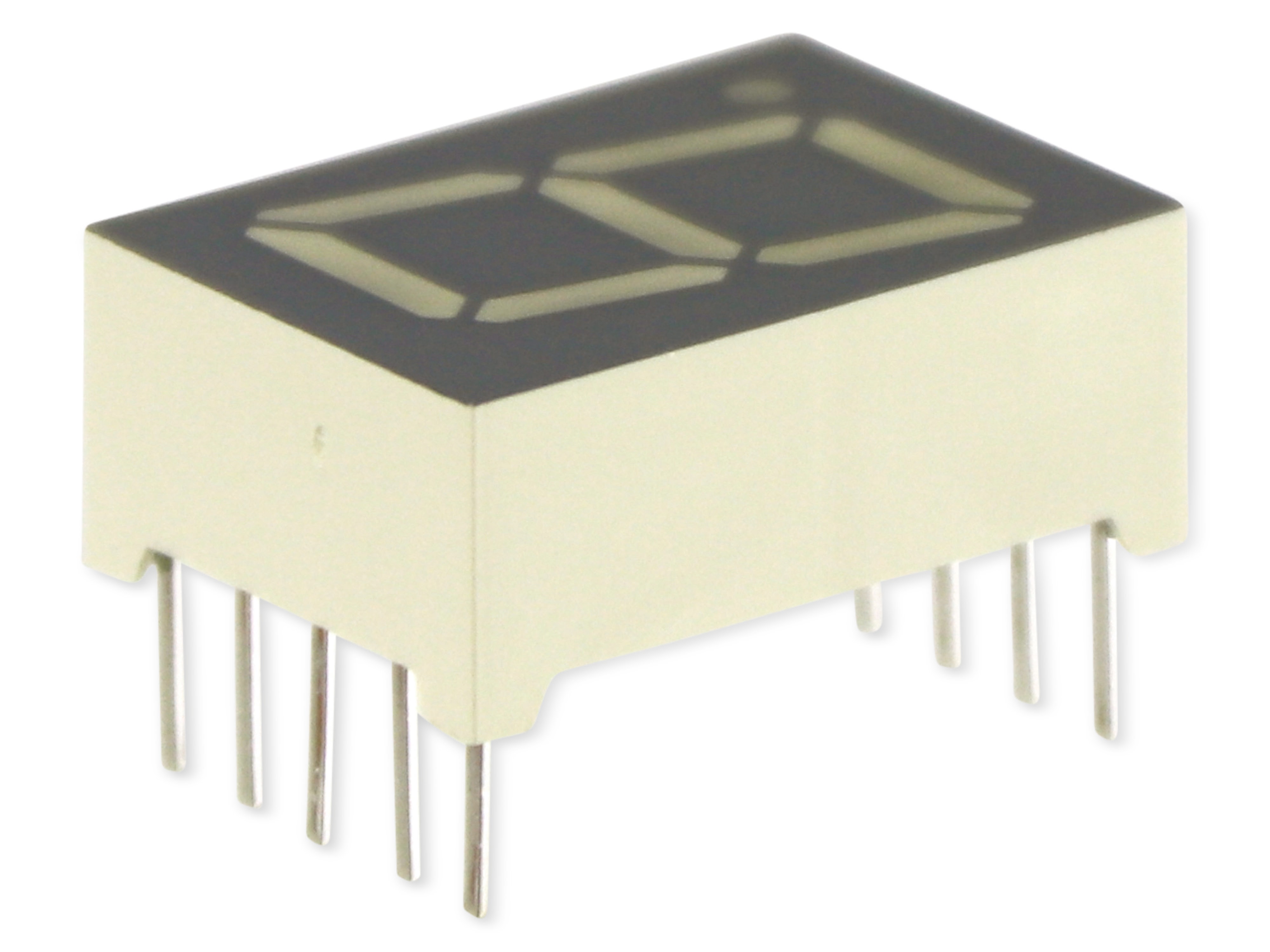 KINGBRIGHT 7-Segment, SA52-11SURKWA, Rot, 110 mcd, 630 nm, 17.5 x 12.4 x 7mm KINGBRIGHT 7-Segment, SA52-11SURKWA, Rot, 110 mcd, 630 nm, 17.5 x 12.4 x 7mm