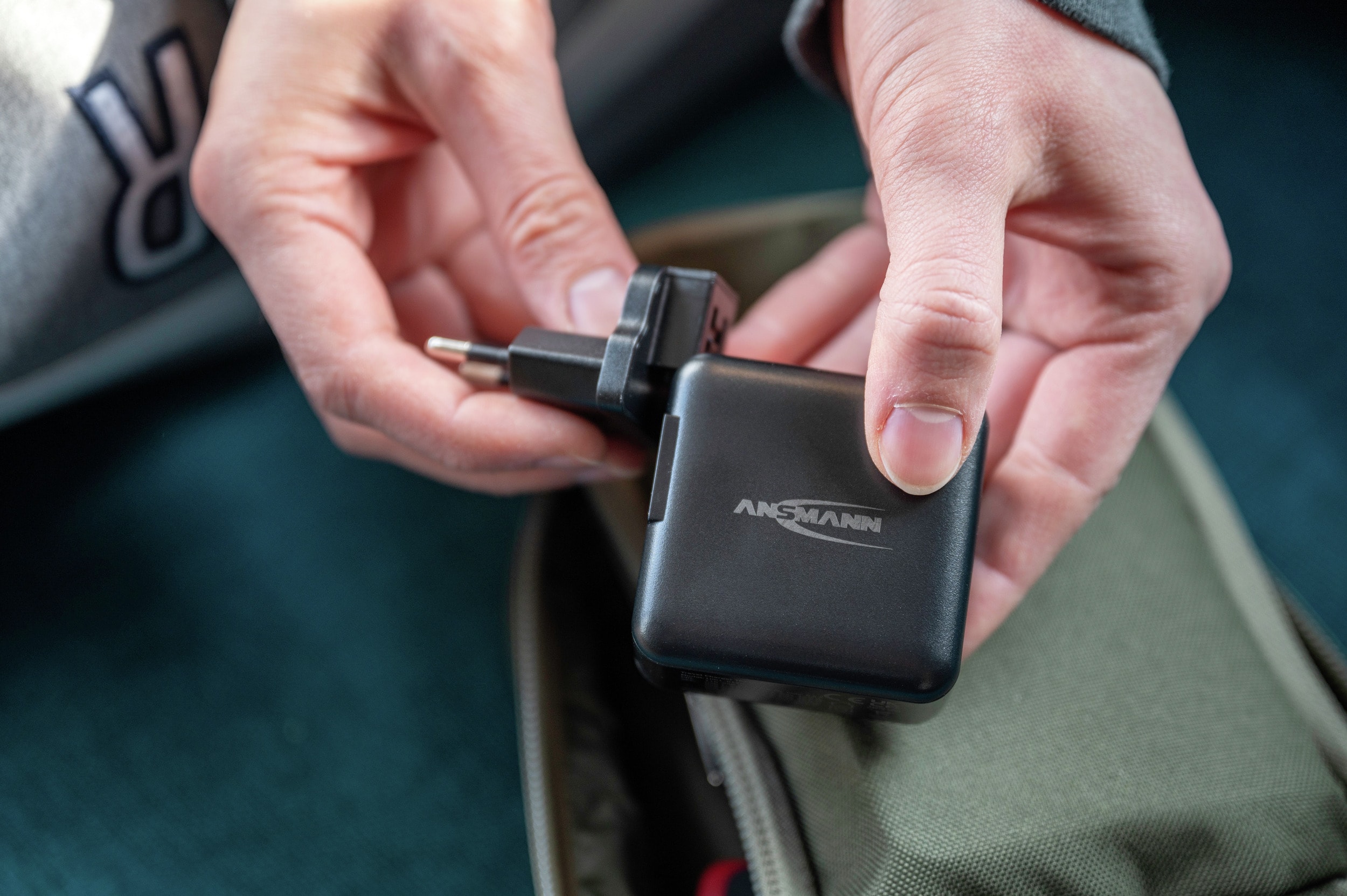 ANSMANN USB-Ladegerät TC315, 3 A, 15 W, 3x USB-A, schwarz