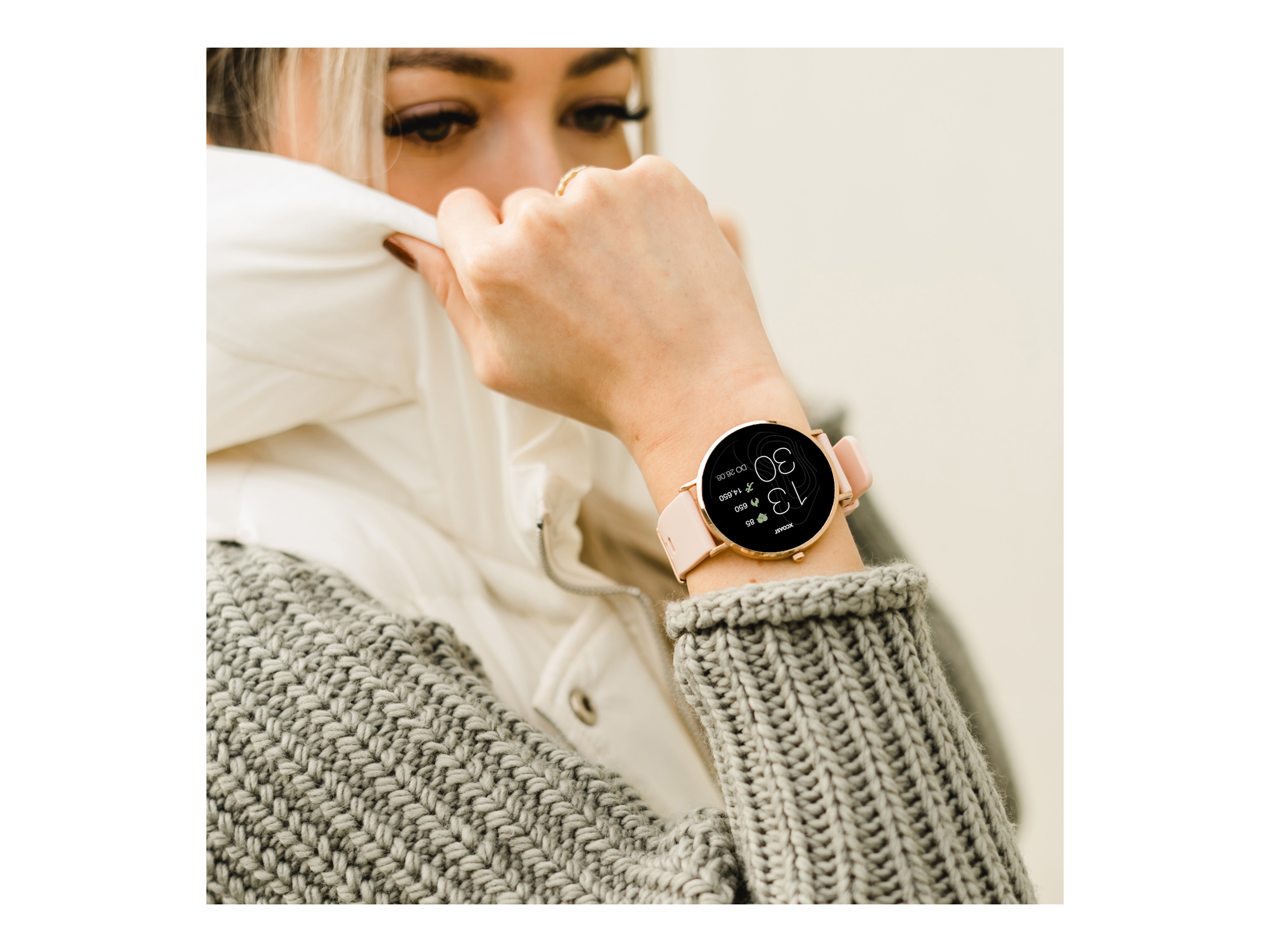 XCOAST Smartwatch Siona 2 rose gold