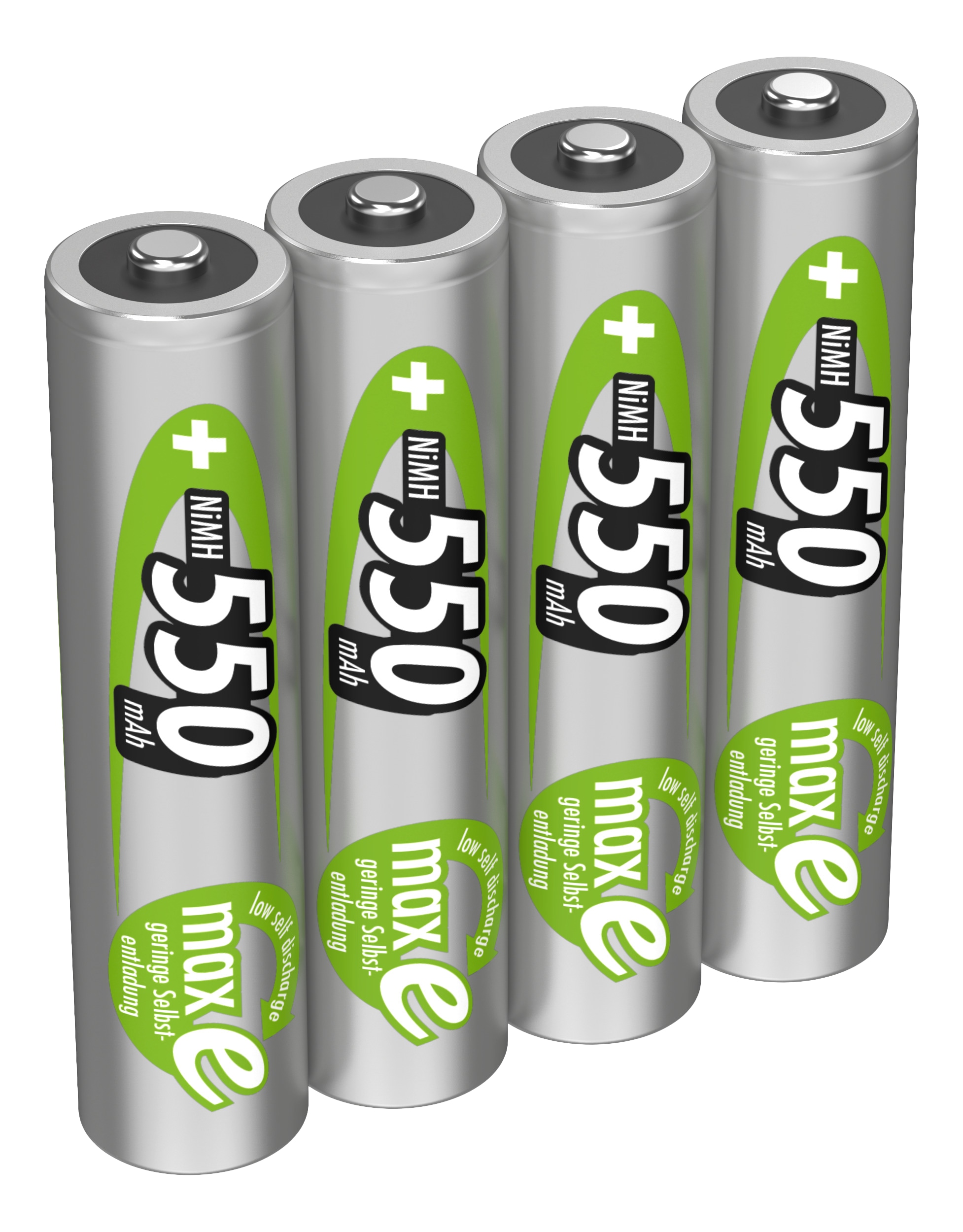 ANSMANN NiMH Akku Micro AAA 550 mAh maxE 4 Stück