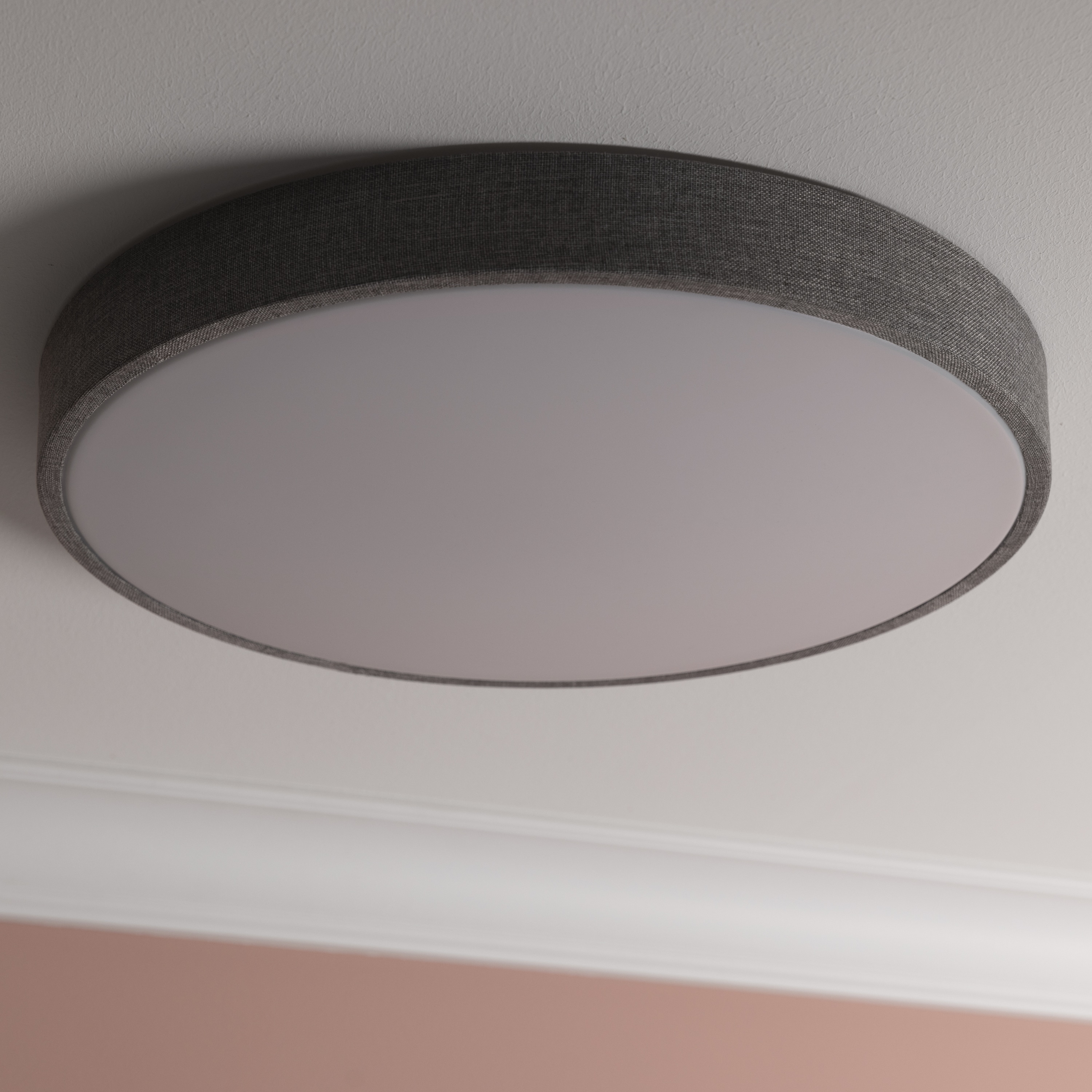 BRILLIANT LED-Deckenleuchte Filiz, 24 W, 2400 lm, 3000 K, dimmbar