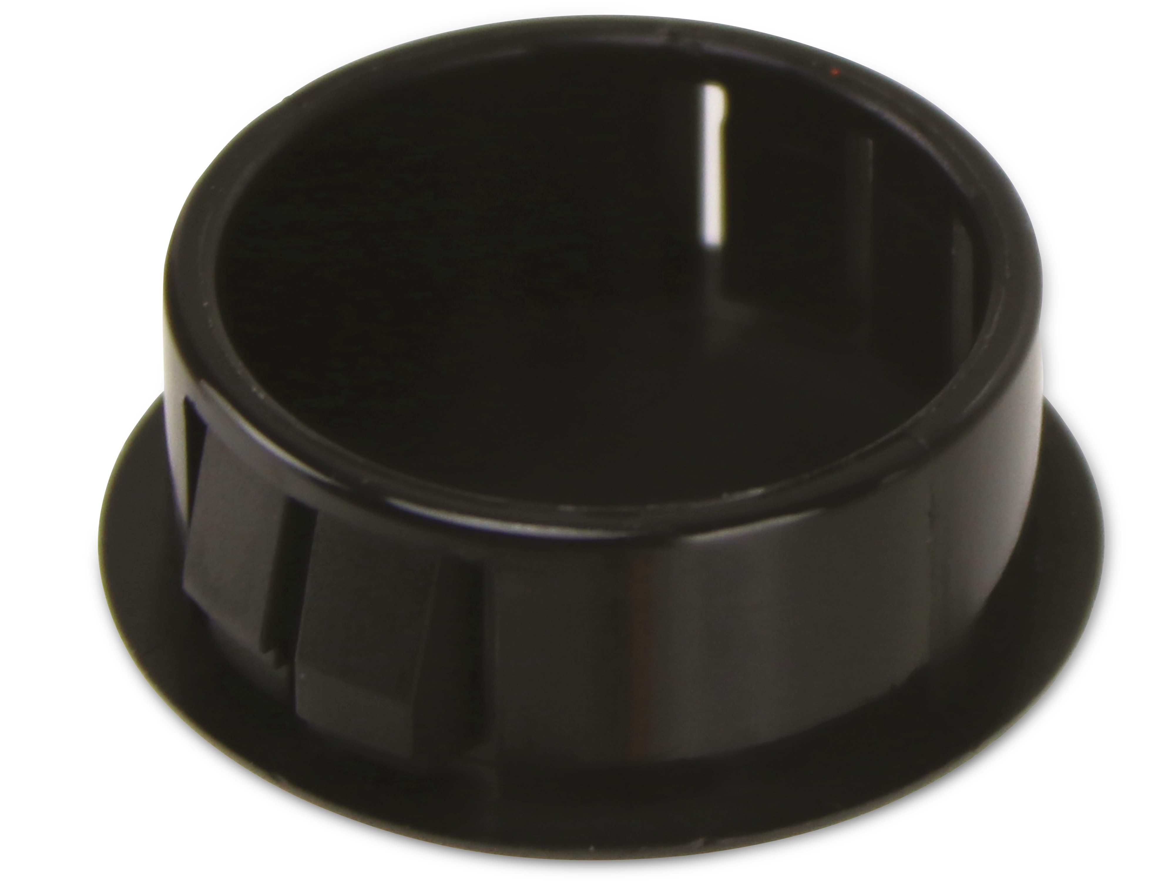 KSS Lochabdeckung Polyamid 6.6, schwarz, für Loch 23,4, Abdeckung-Ø 29, 1 Stück