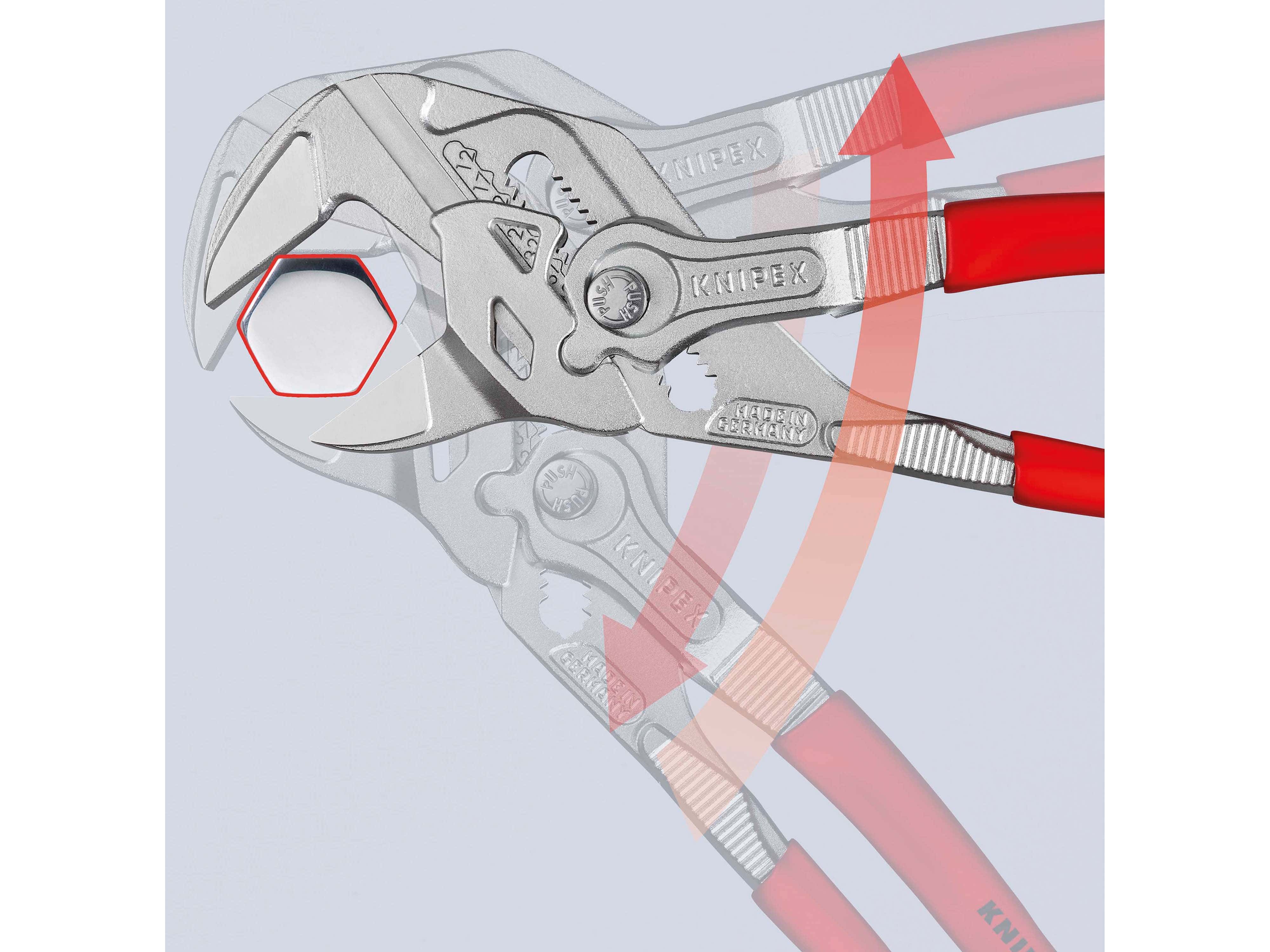 KNIPEX Zangenschlüssel, 250 mm, 86 03 250