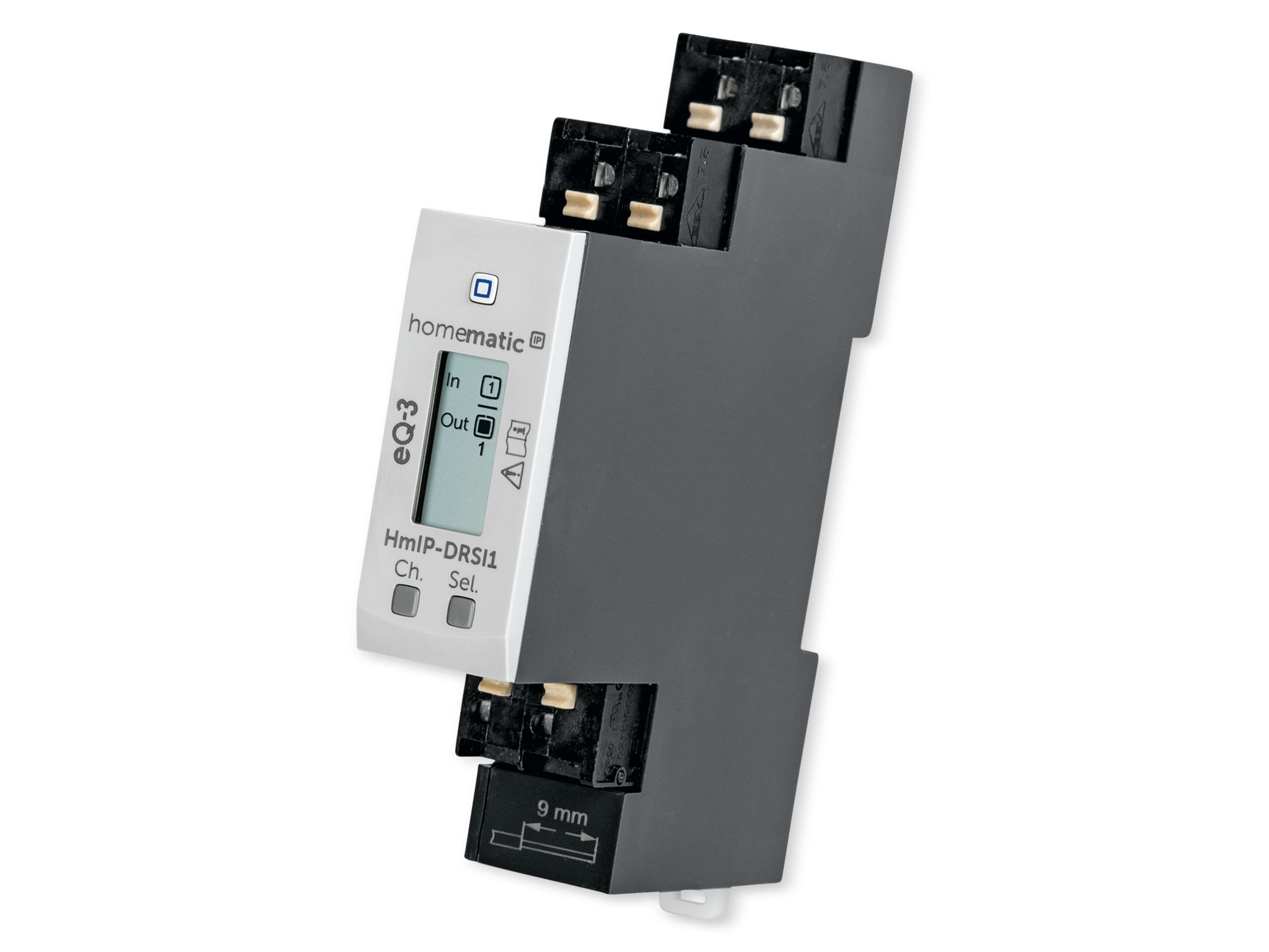HOMEMATIC IP Smart Home 154684A0, Schaltaktor für Hutschienenmonatage