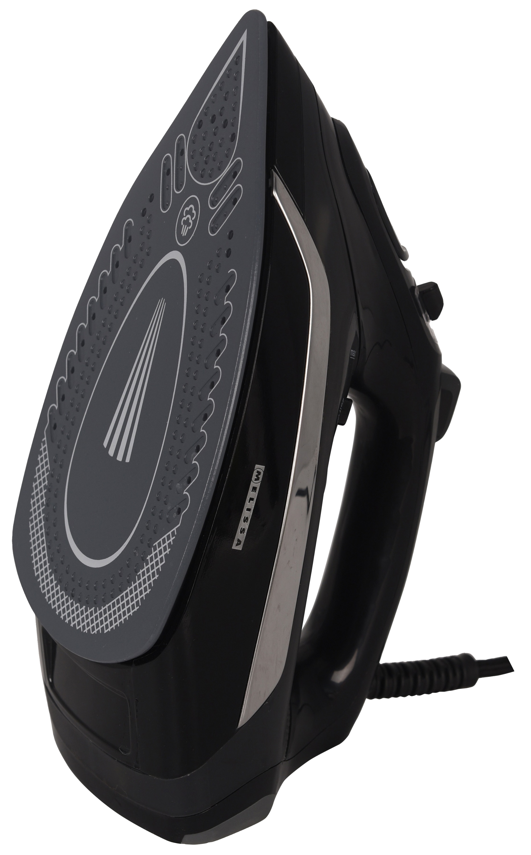 MELISSA Dampfbügeleisen 16390057, 2500 W, schwarz MELISSA Dampfbügeleisen 16390057, 2500 W, schwarz