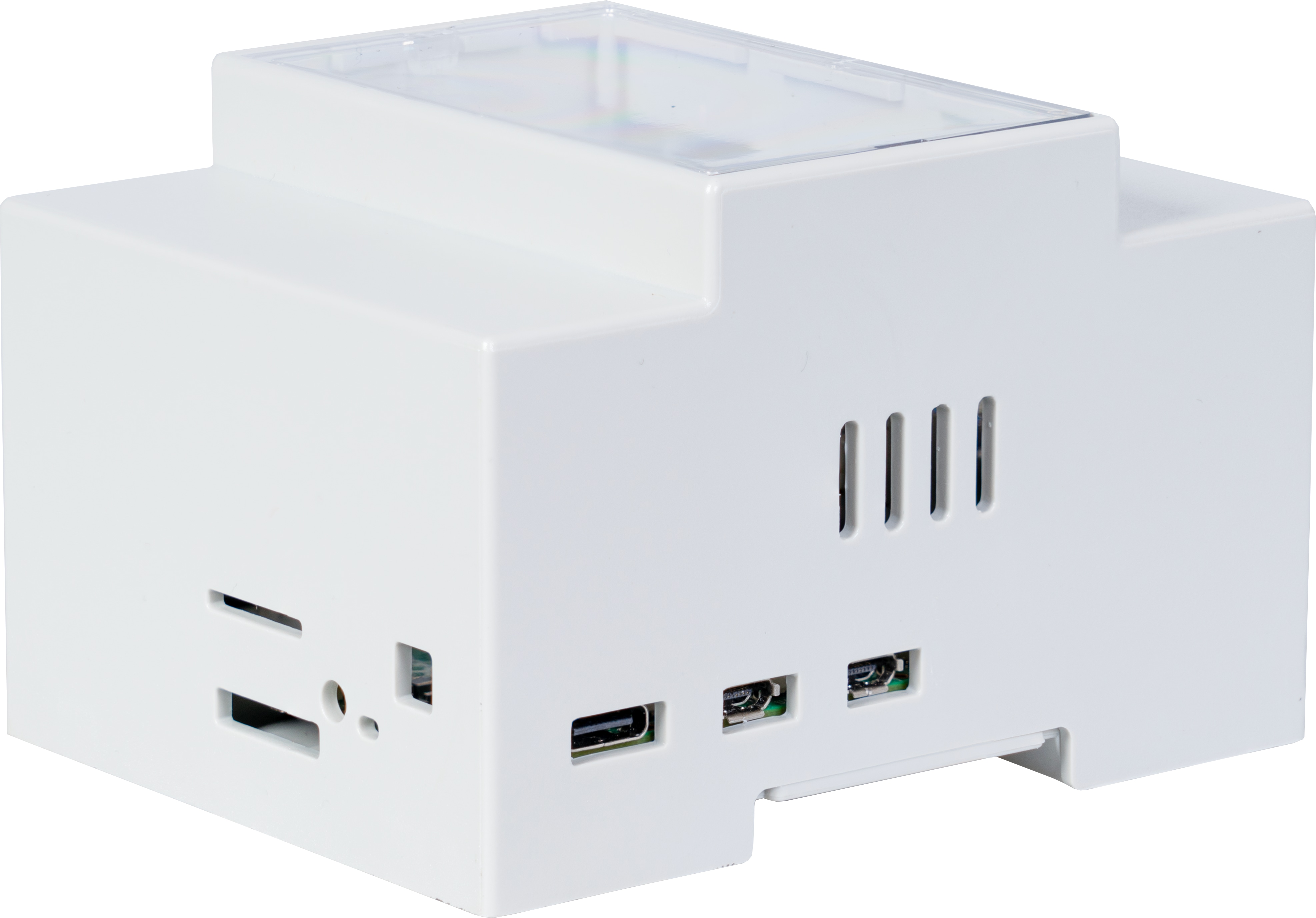 JOY-IT Hutschienengehäuse für Raspberry Pi 5, weiß, RB-CaseP5-07 JOY-IT Hutschienengehäuse für Raspberry Pi 5, weiß, RB-CaseP5-07