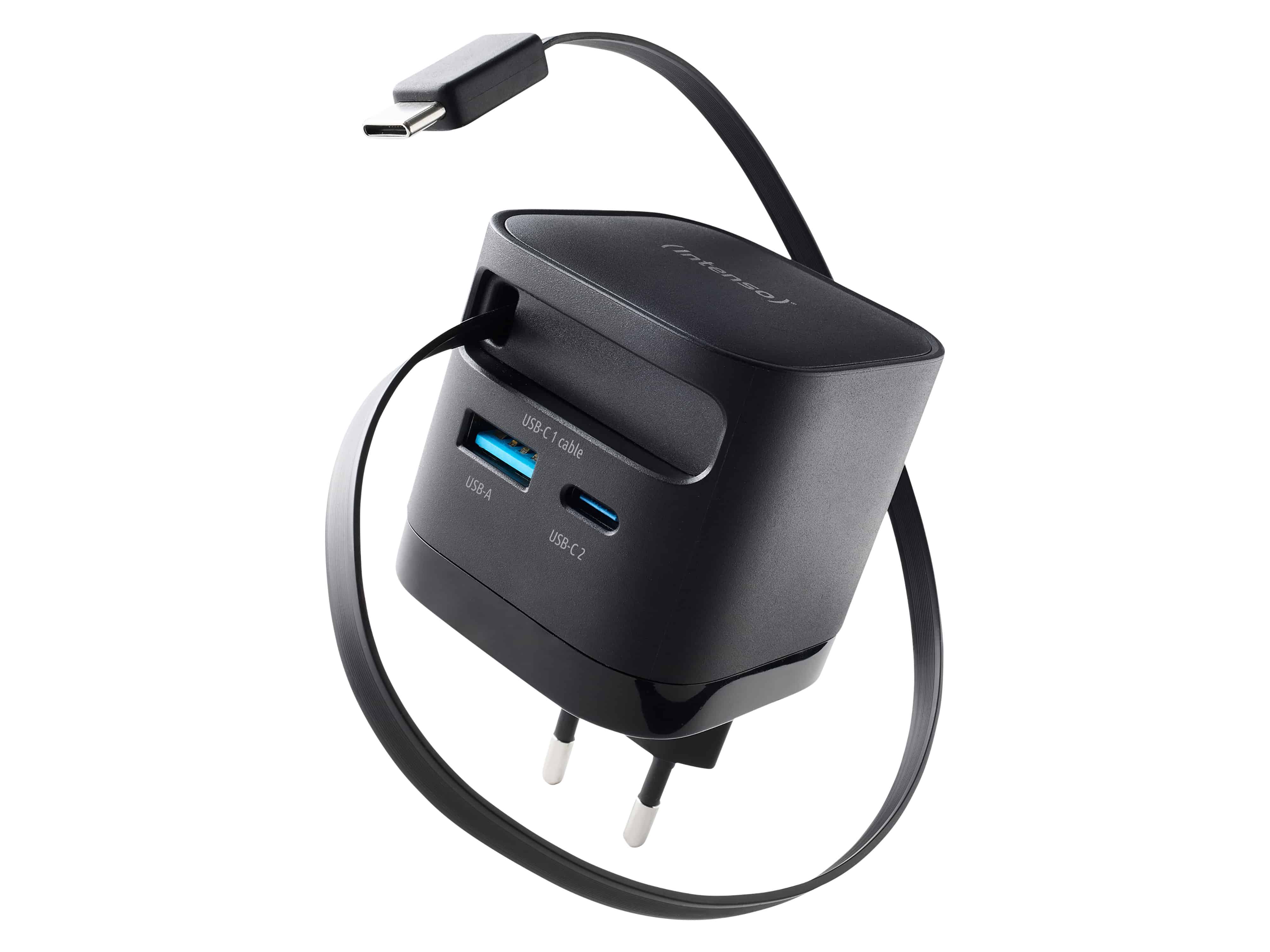 INTENSO Netzteil 7806520, 65 W, Schwarz