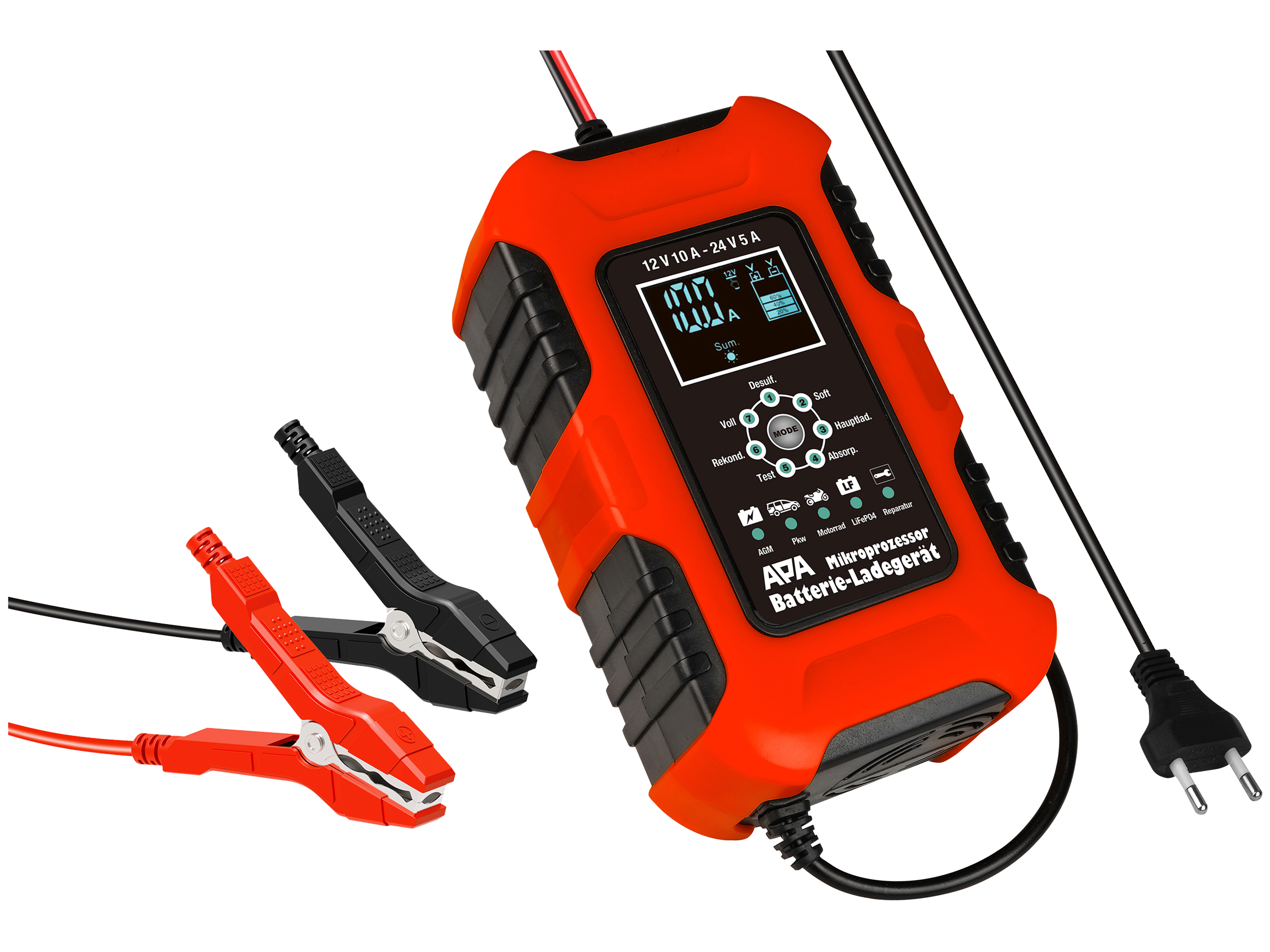 APA Batterieladegerät 16649, 12/24 V, 10 A APA Batterieladegerät 16649, 12/24 V, 10 A