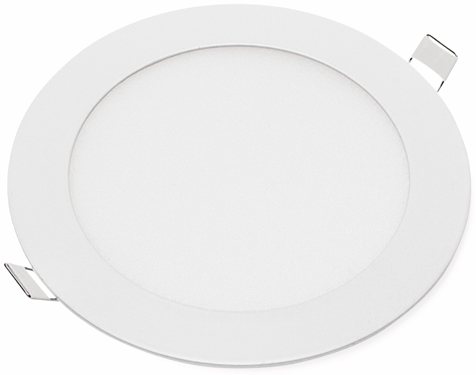Optonica LED-Einbauleuchte 2605 12 W, 1000 lm, 4200K, rund, 95 RA, weiß Optonica LED-Einbauleuchte 2605 12 W, 1000 lm, 4200K, rund, 95 RA, weiß