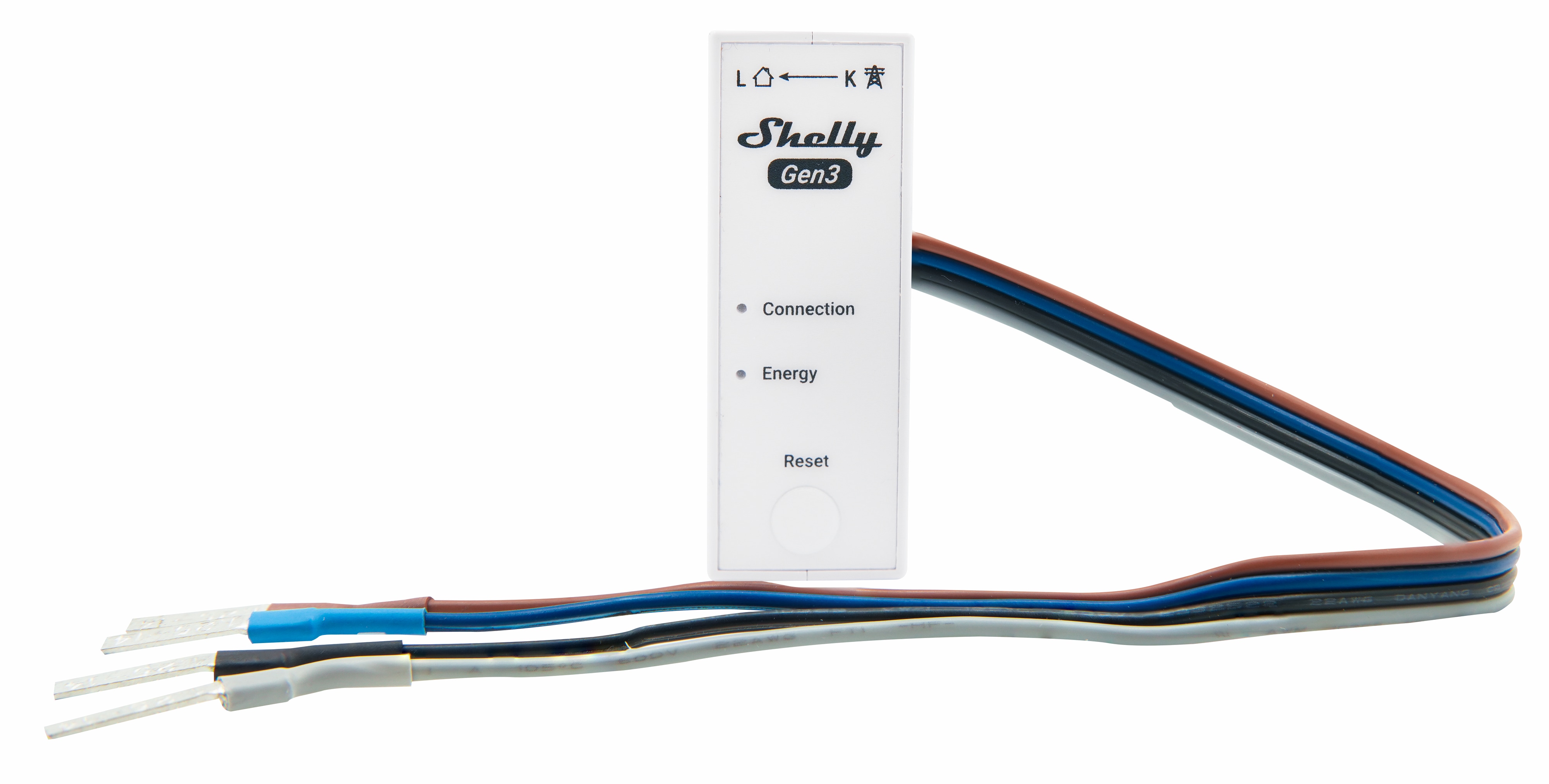 SHELLY WLAN-Stromzähler 3EM-63W Gen3, weiß SHELLY WLAN-Stromzähler 3EM-63W Gen3, weiß