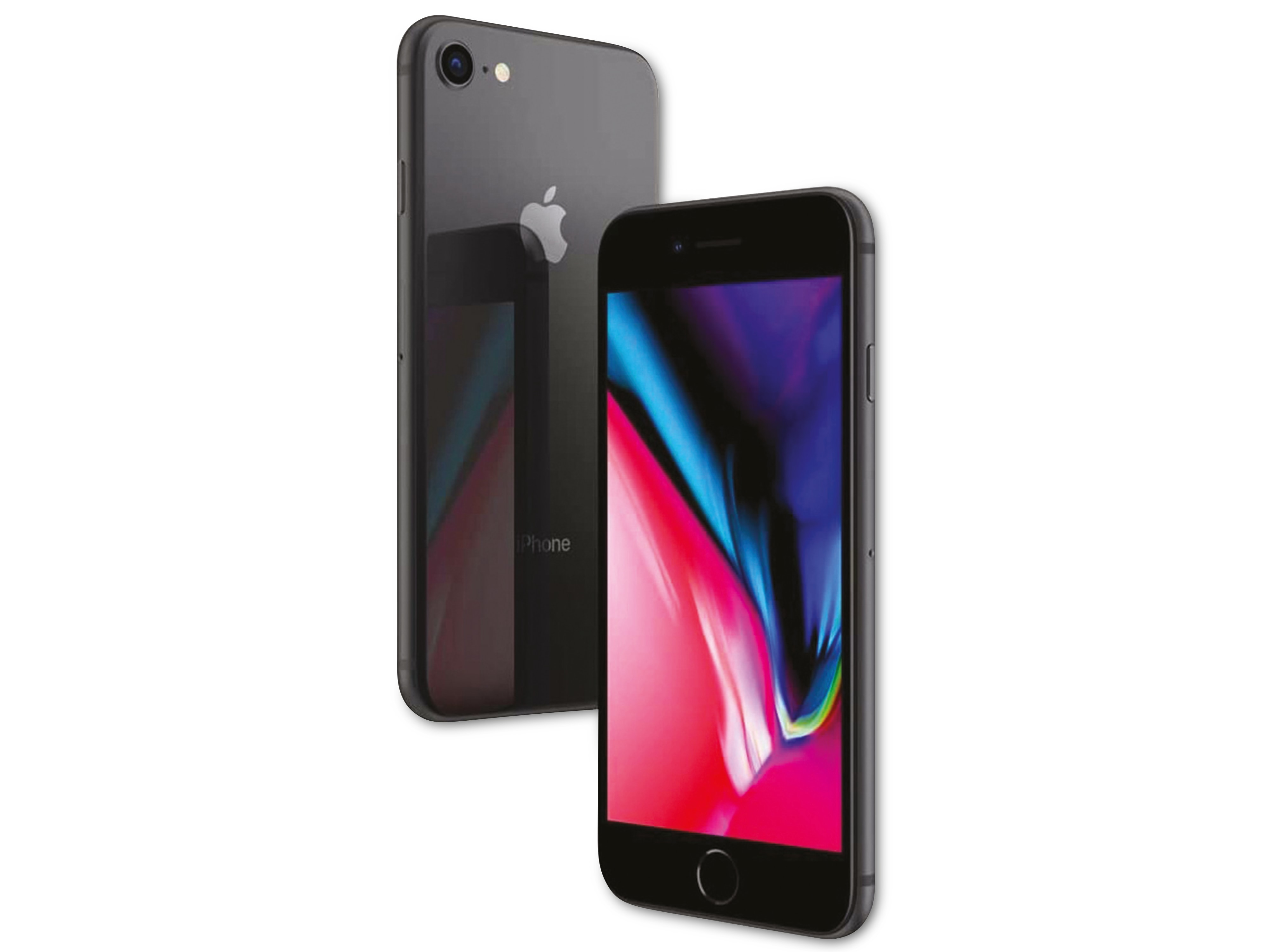 APPLE IPhone 8, 64 GB, spacegrau, Refurbished