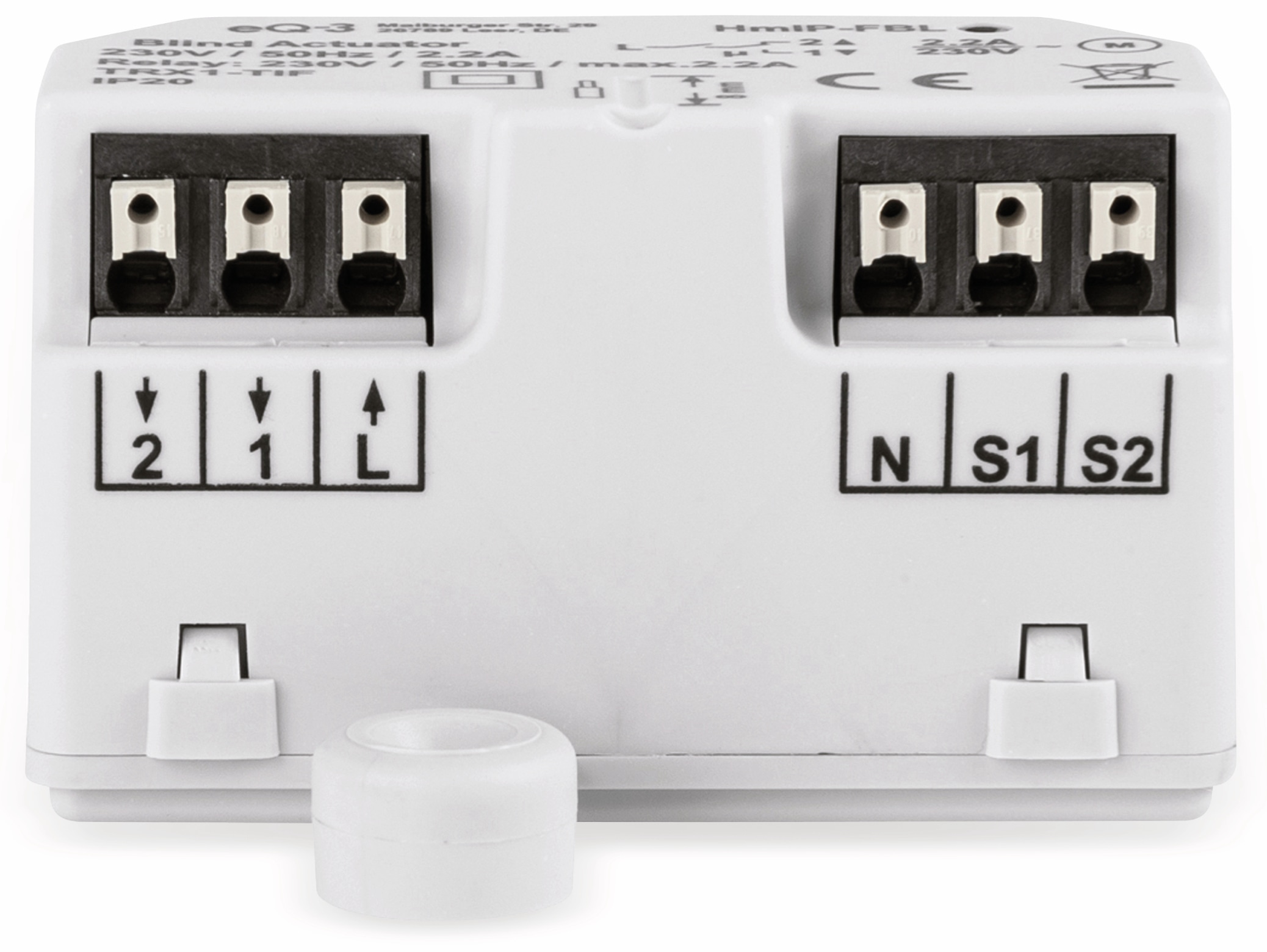 HOMEMATIC IP Smart Home 151398A0, Jalousieaktor, Unterputz