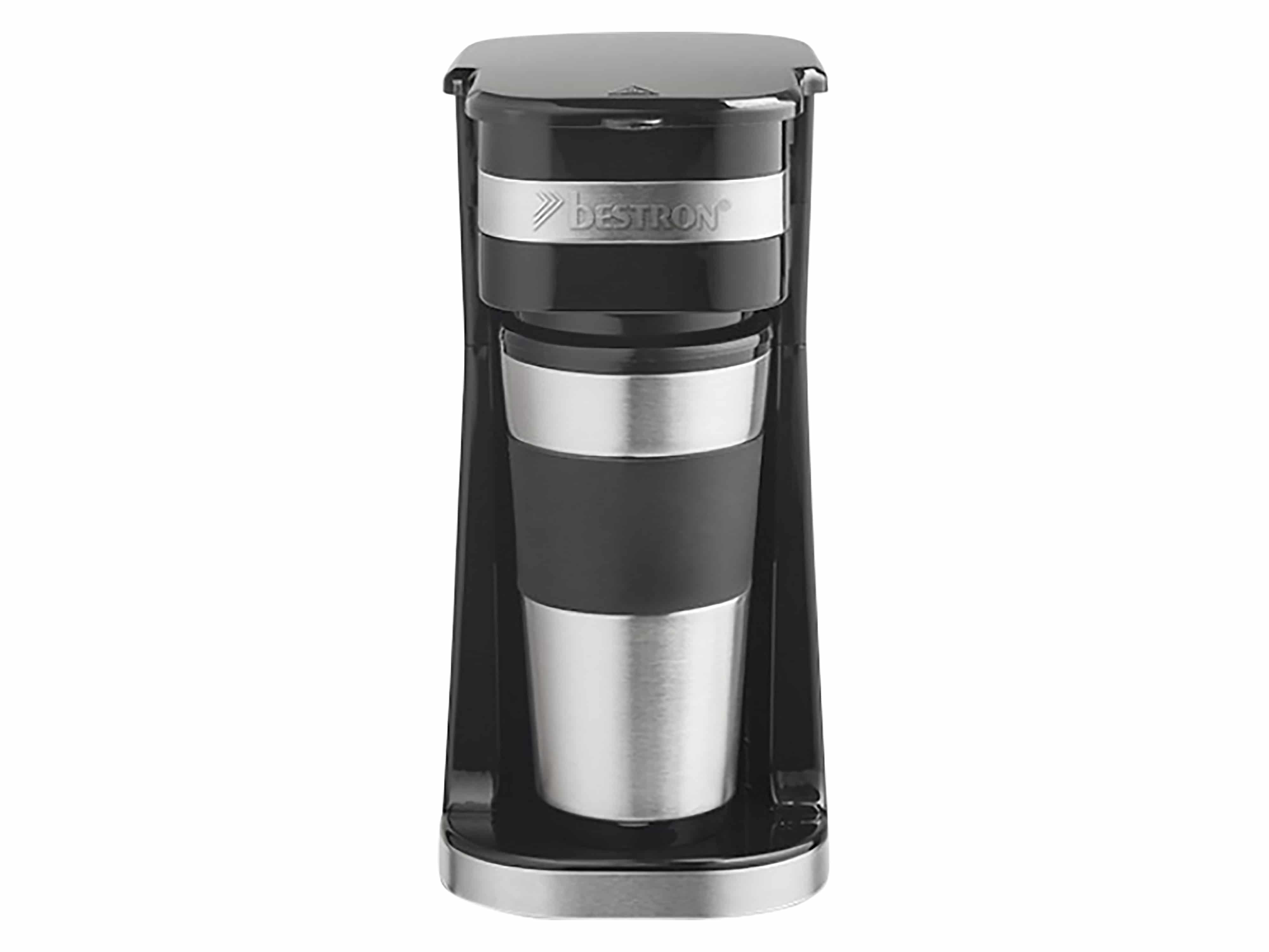 BESTRON Kaffeemaschine to go ACM112Z, Isolierbecher, kompakt, 750W