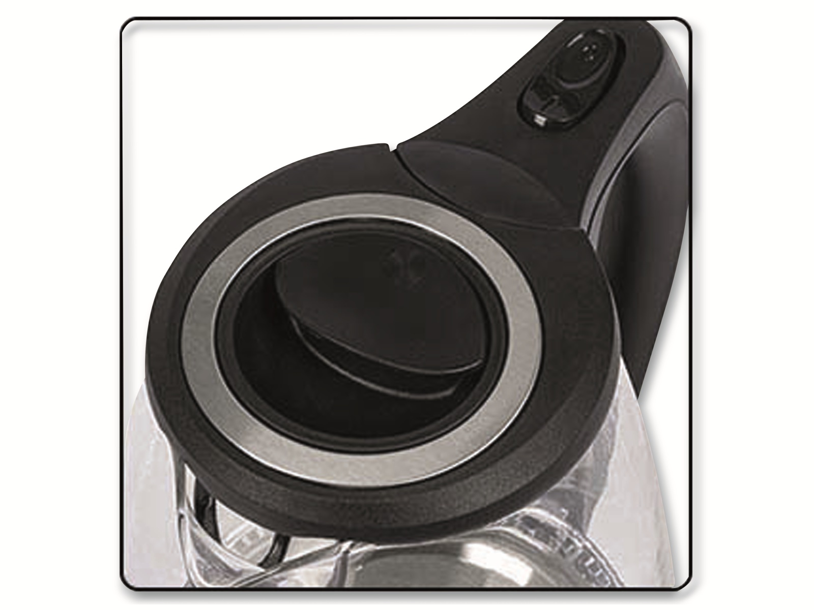 CLATRONIC Wasserkocher WKS 3744 G, 1,7 L, 2200 W, Glas