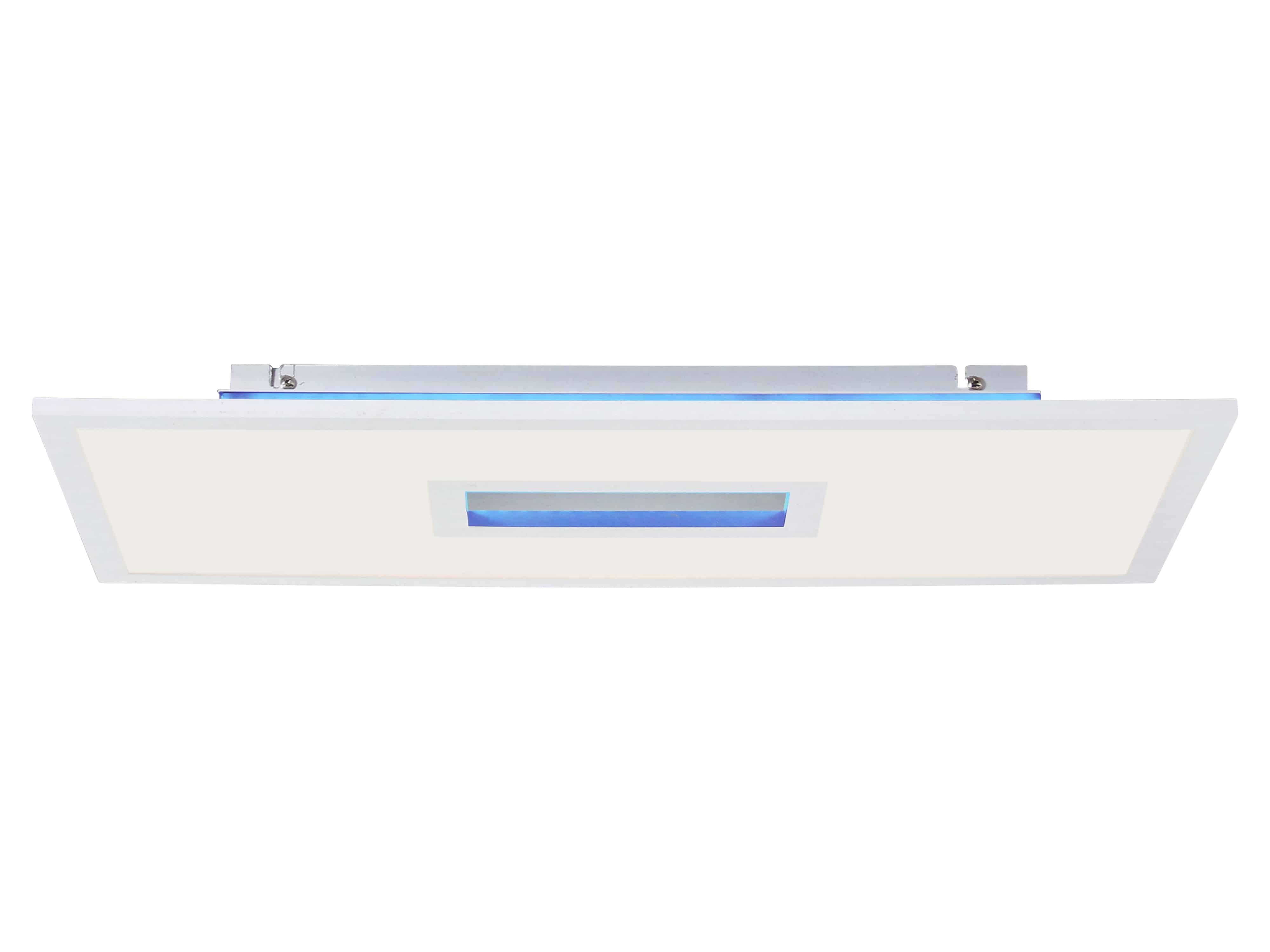 BRILLIANT LED-Deckenleuchte, 24W, CCT, RGB, 2700...6500K, 2600lm, IP20, dim., weiß