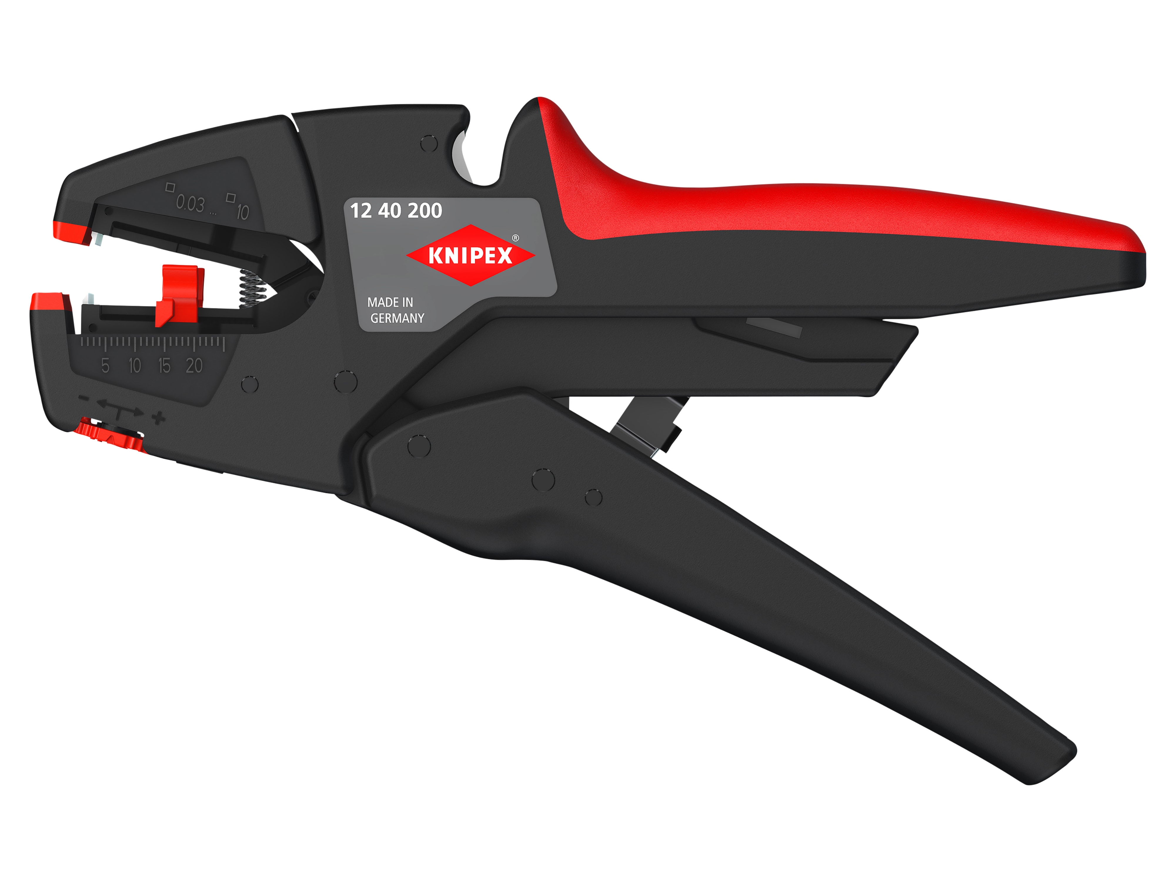 KNIPEX Selbsteinstellende Abisolierzange, 12 40 200